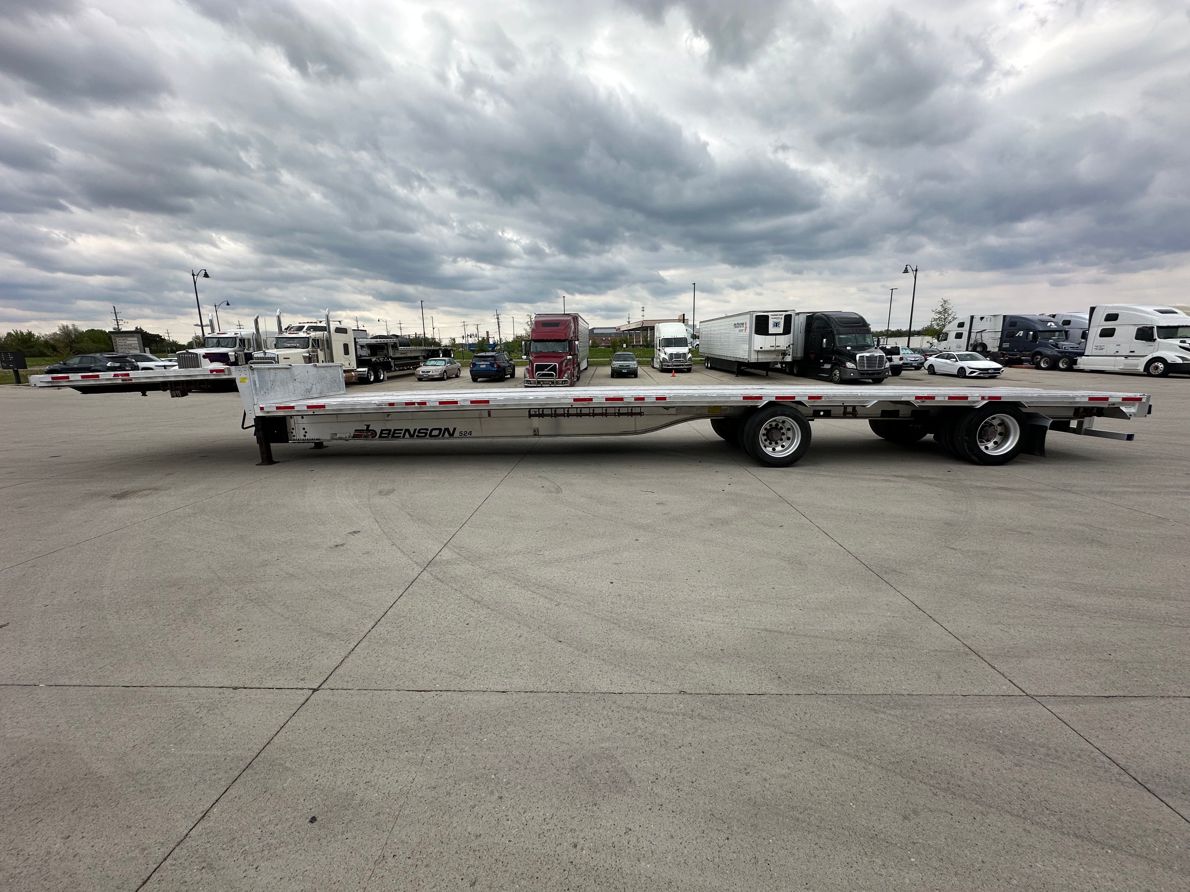 2021 Benson 524 Aluminum Step Deck Route One Trailers