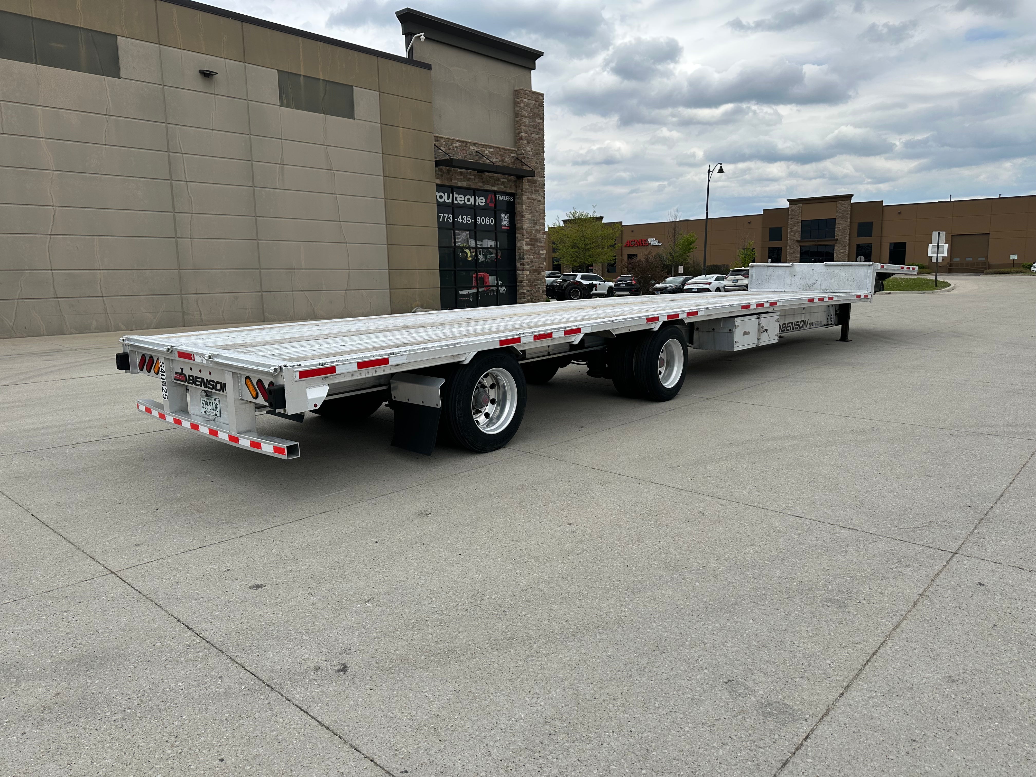 2021 Benson 524 Aluminum Step Deck Route One Trailers
