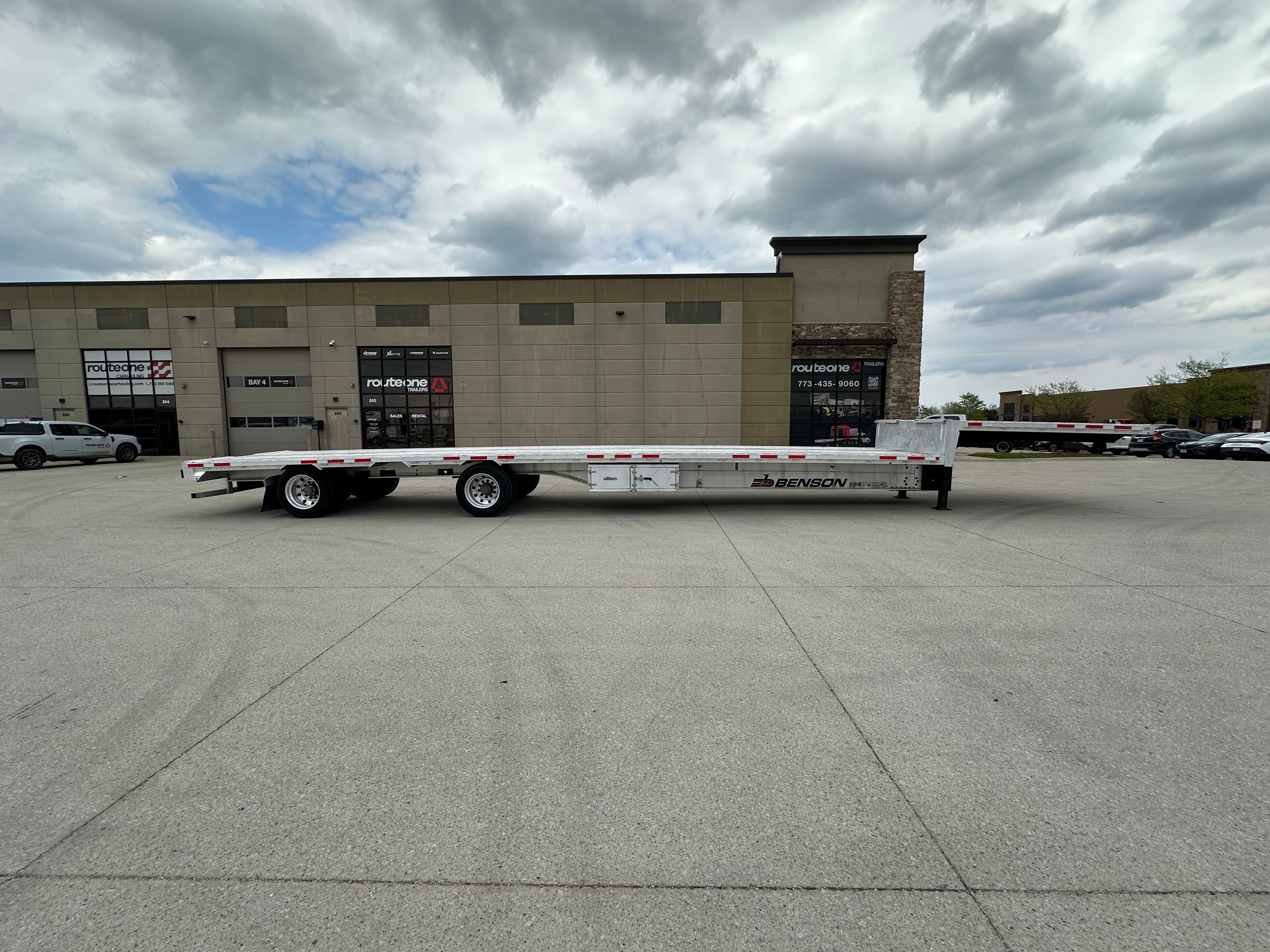2021 Benson 524 Aluminum Step Deck Route One Trailers