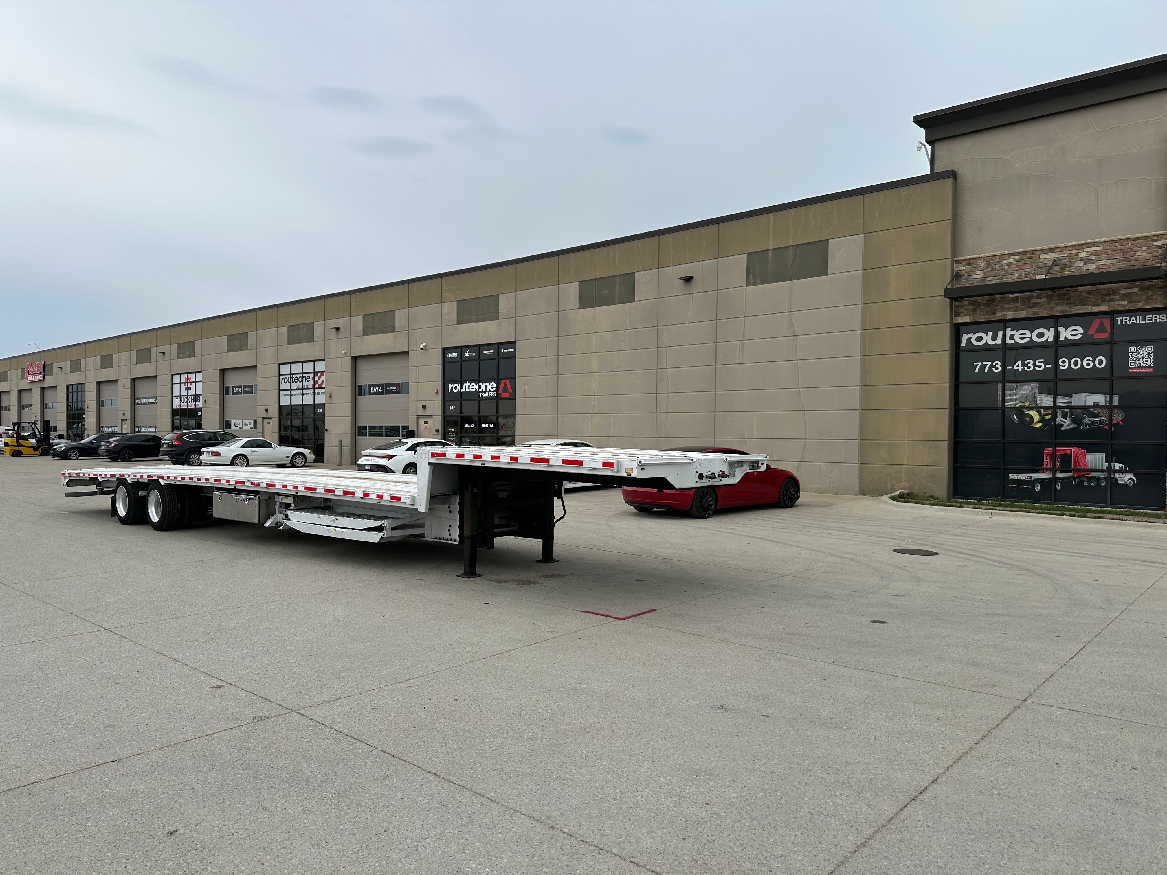 2019 Transcraft 524 A Step Deck Route One Trailers