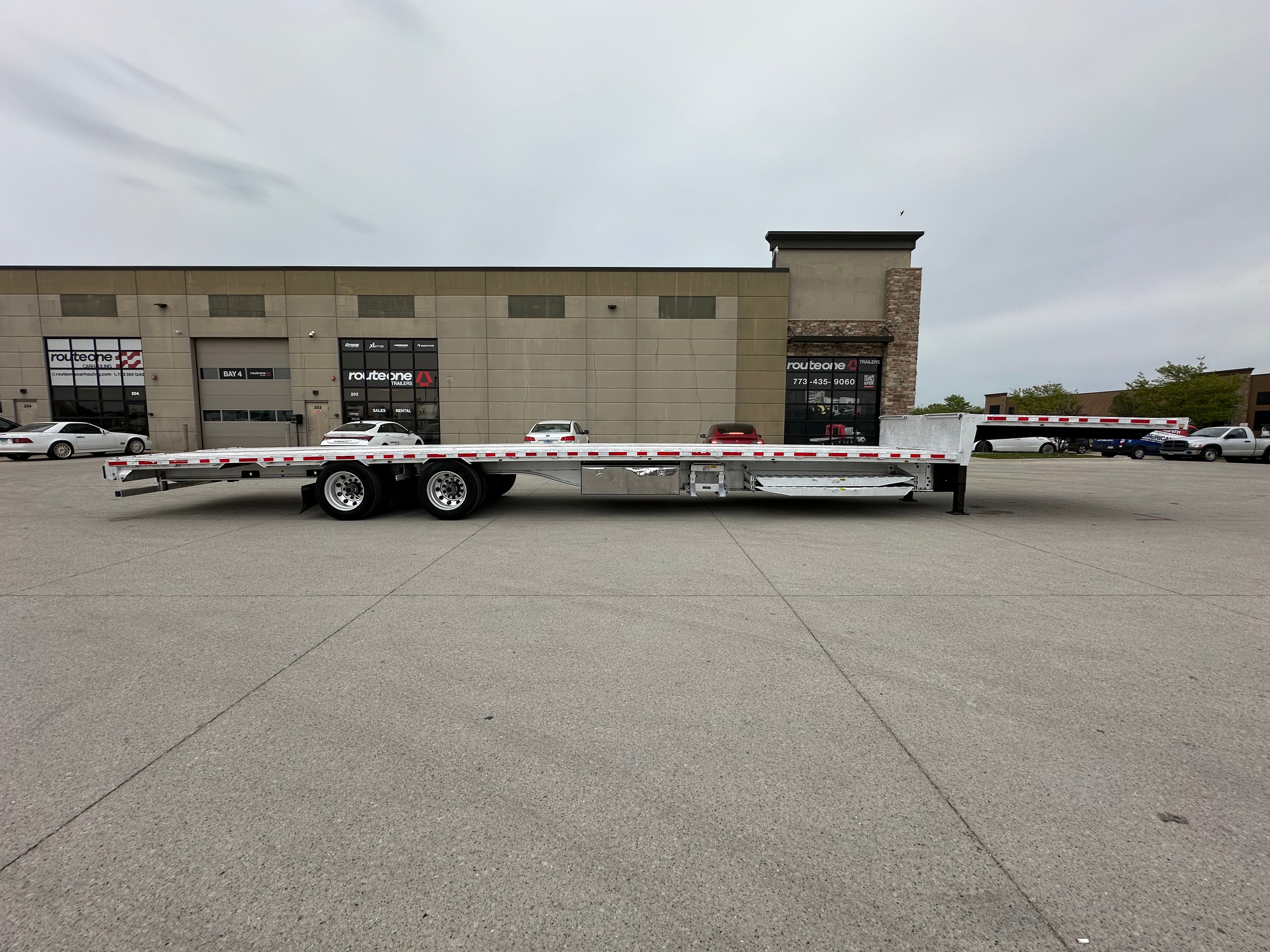 2019 Transcraft 524 A Step Deck Route One Trailers