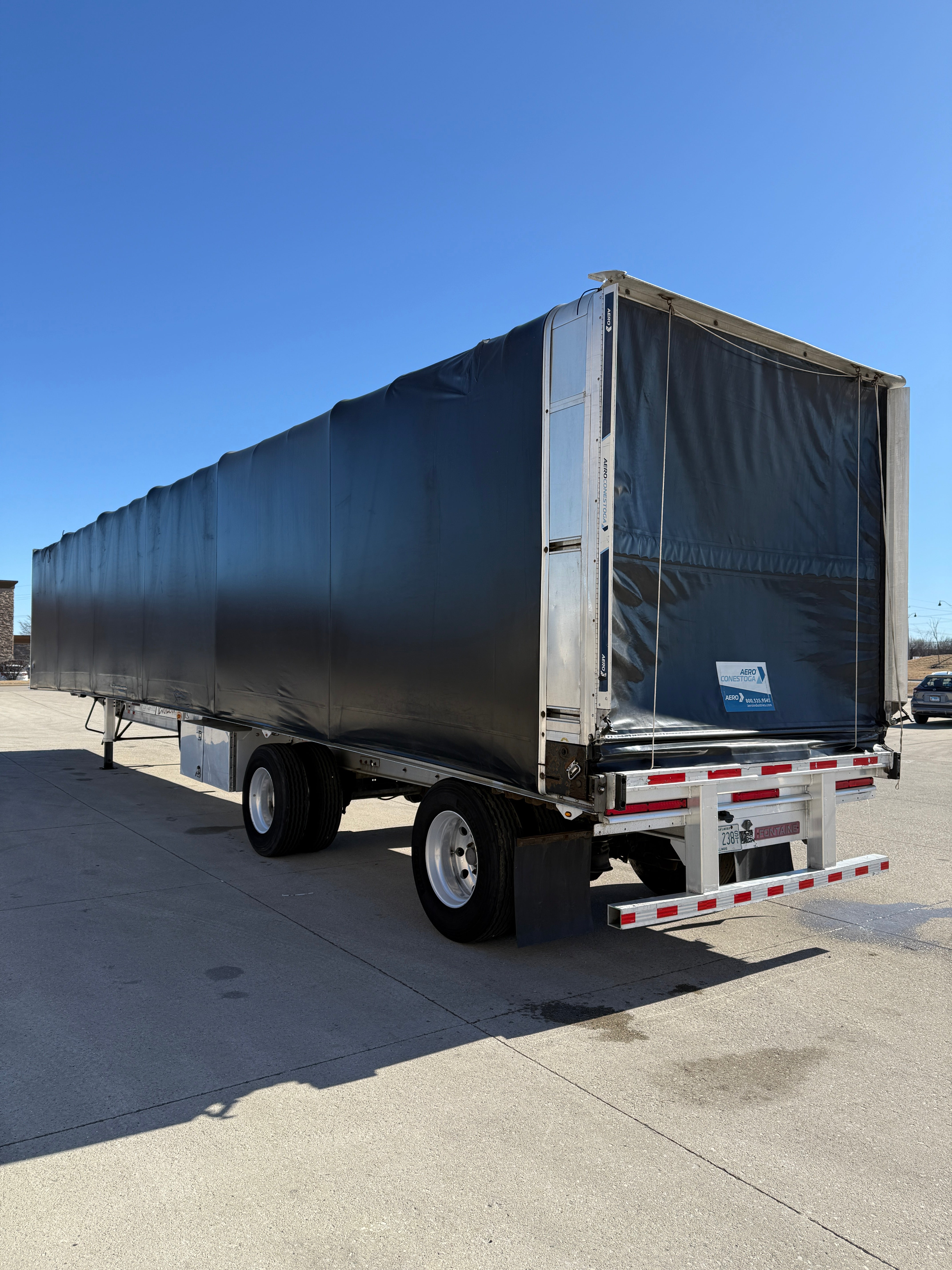 2016 Fontaine Flatbed Conestoga 53’