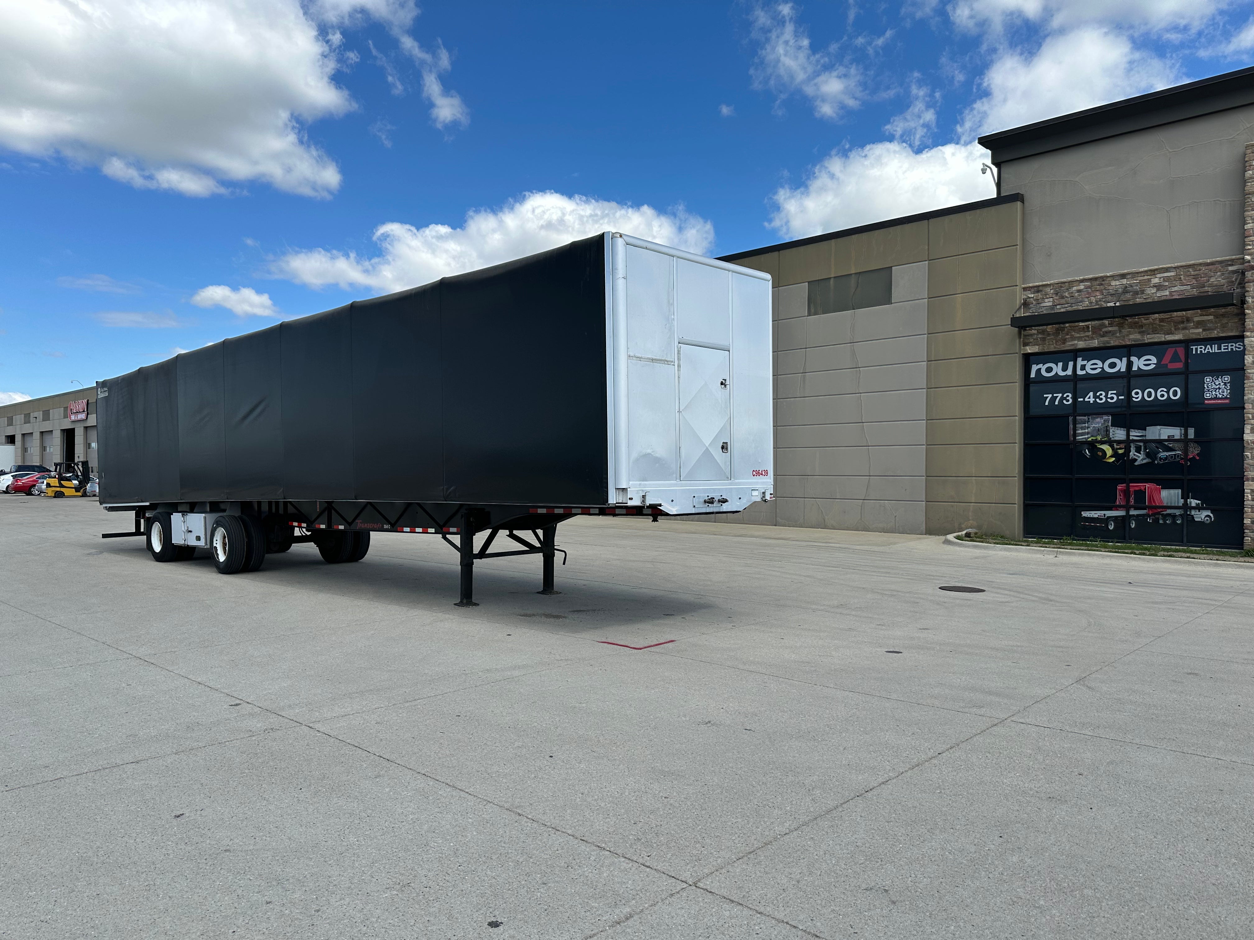 2020 Transcraft 554 C w/ TarpStop Conestoga Route One Trailers
