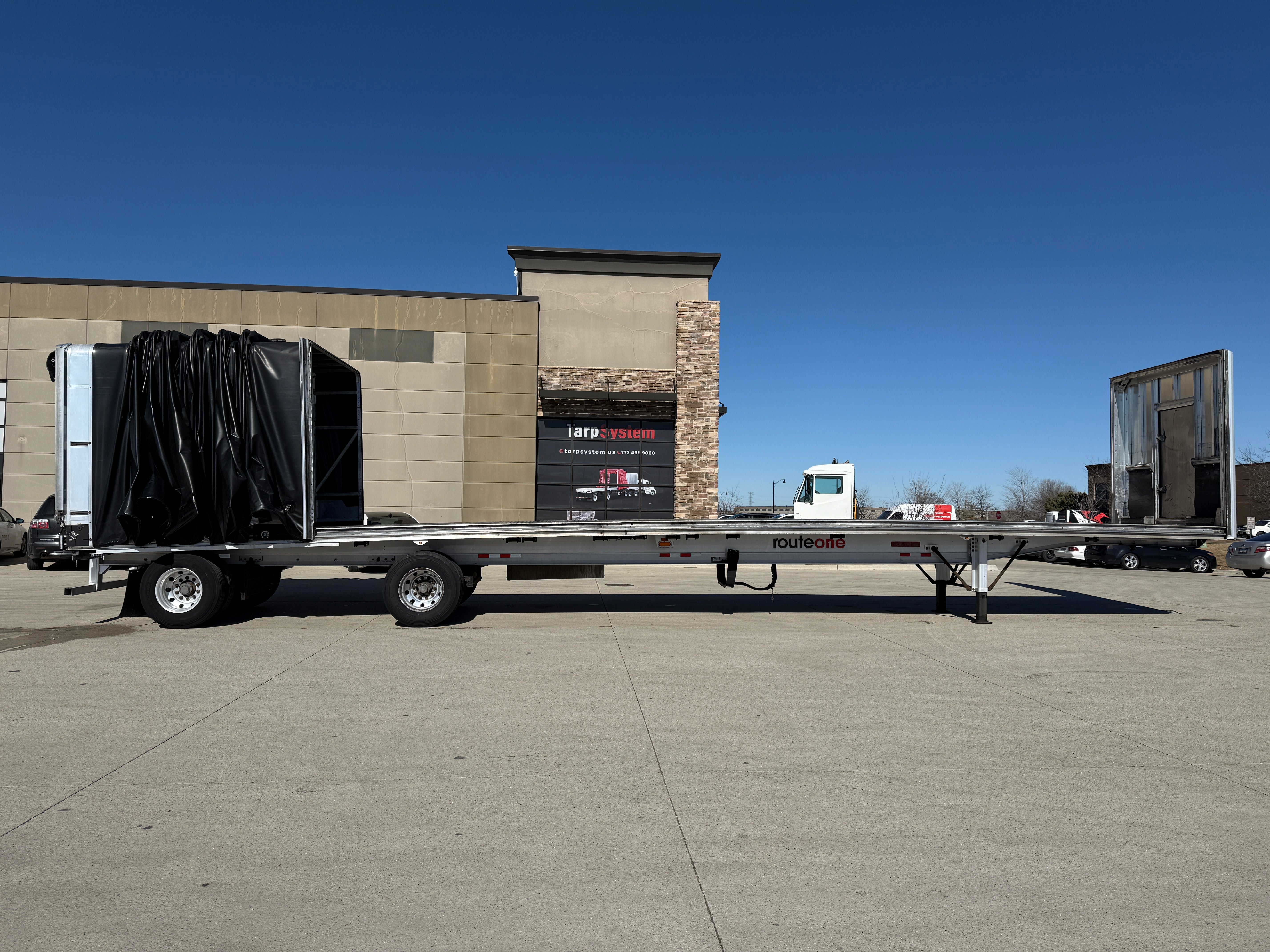 2016 Fontaine Flatbed Conestoga 53’