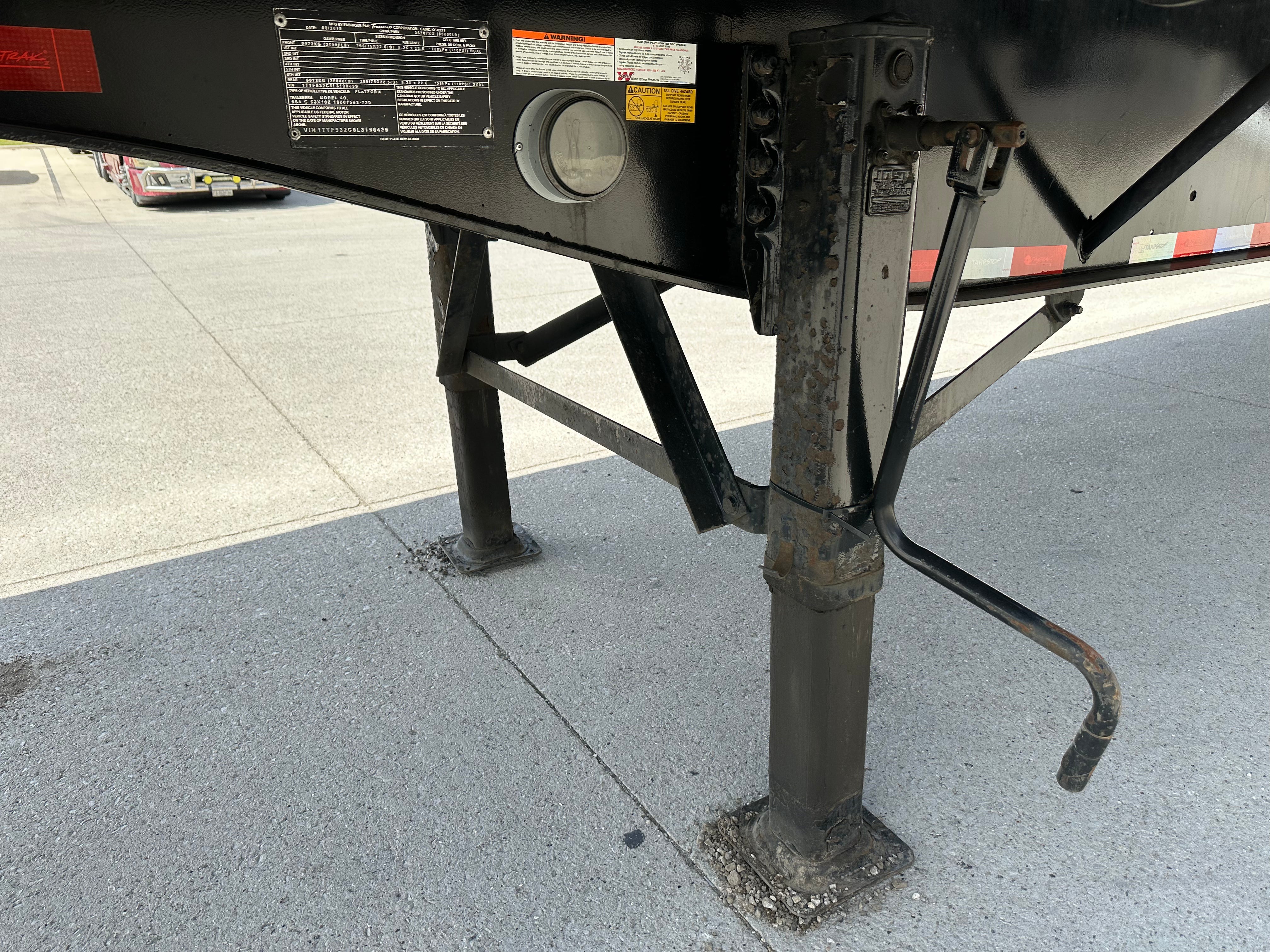 2020 Transcraft 554 C w/ TarpStop Conestoga Route One Trailers