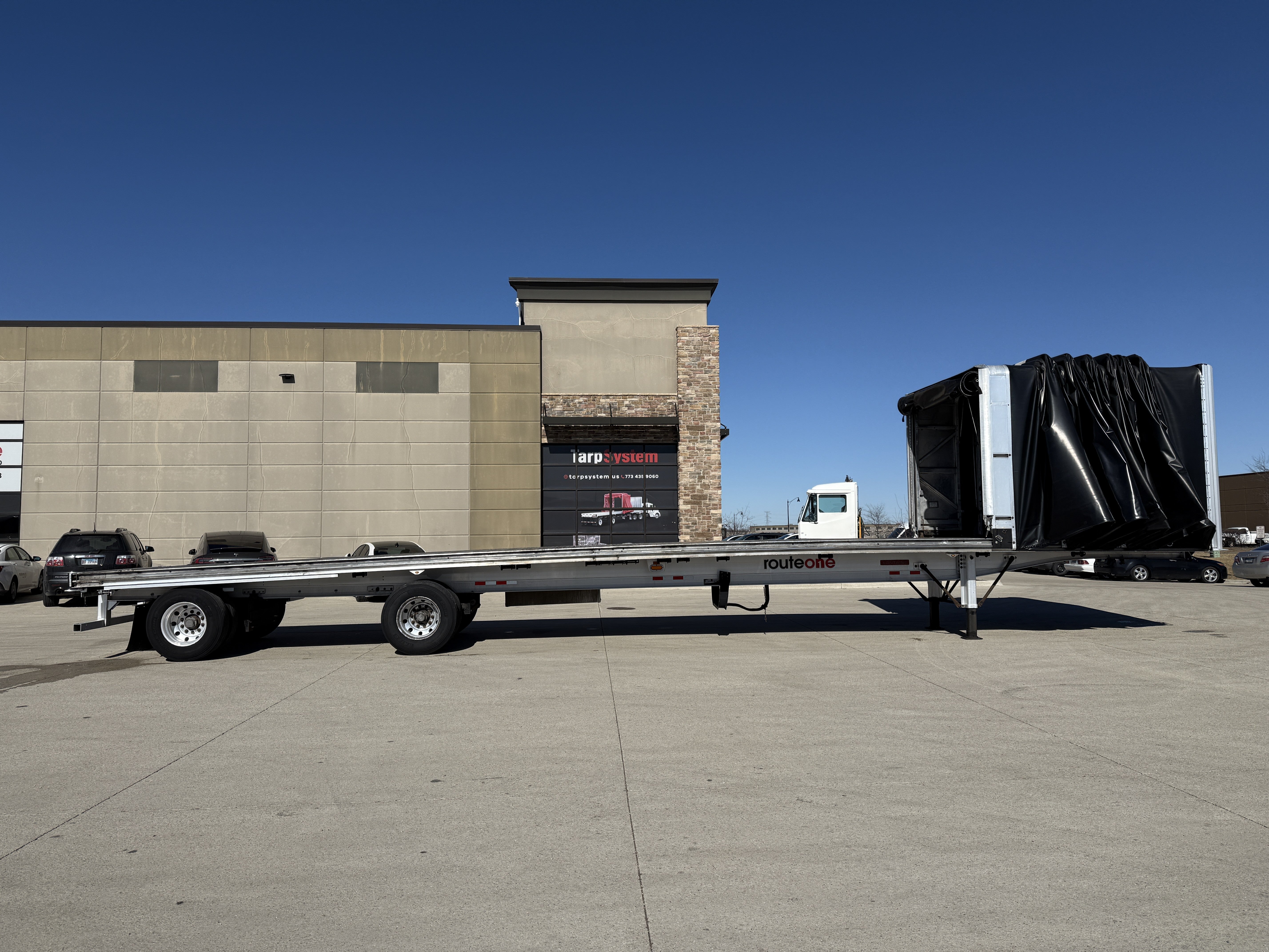 2016 Fontaine Flatbed Conestoga 53’