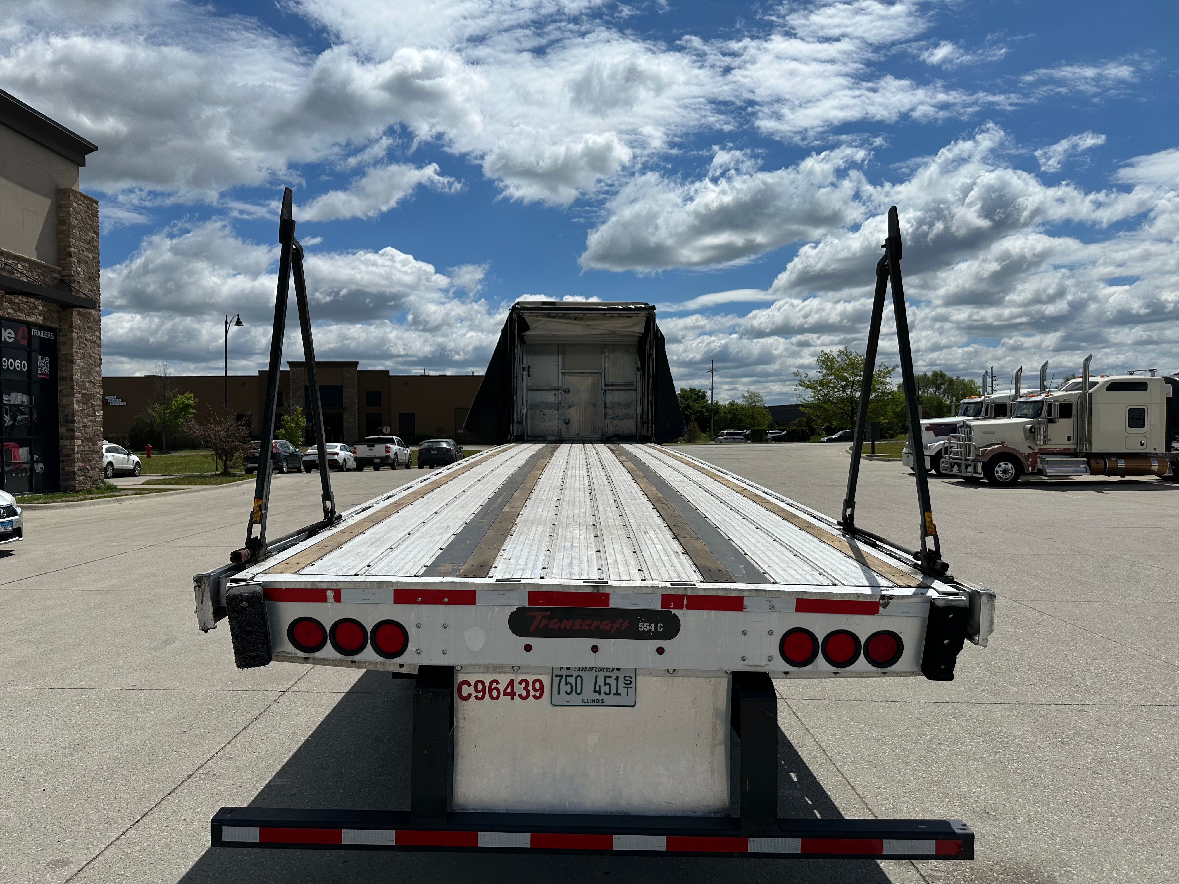 2020 Transcraft 554 C w/ TarpStop Conestoga Route One Trailers