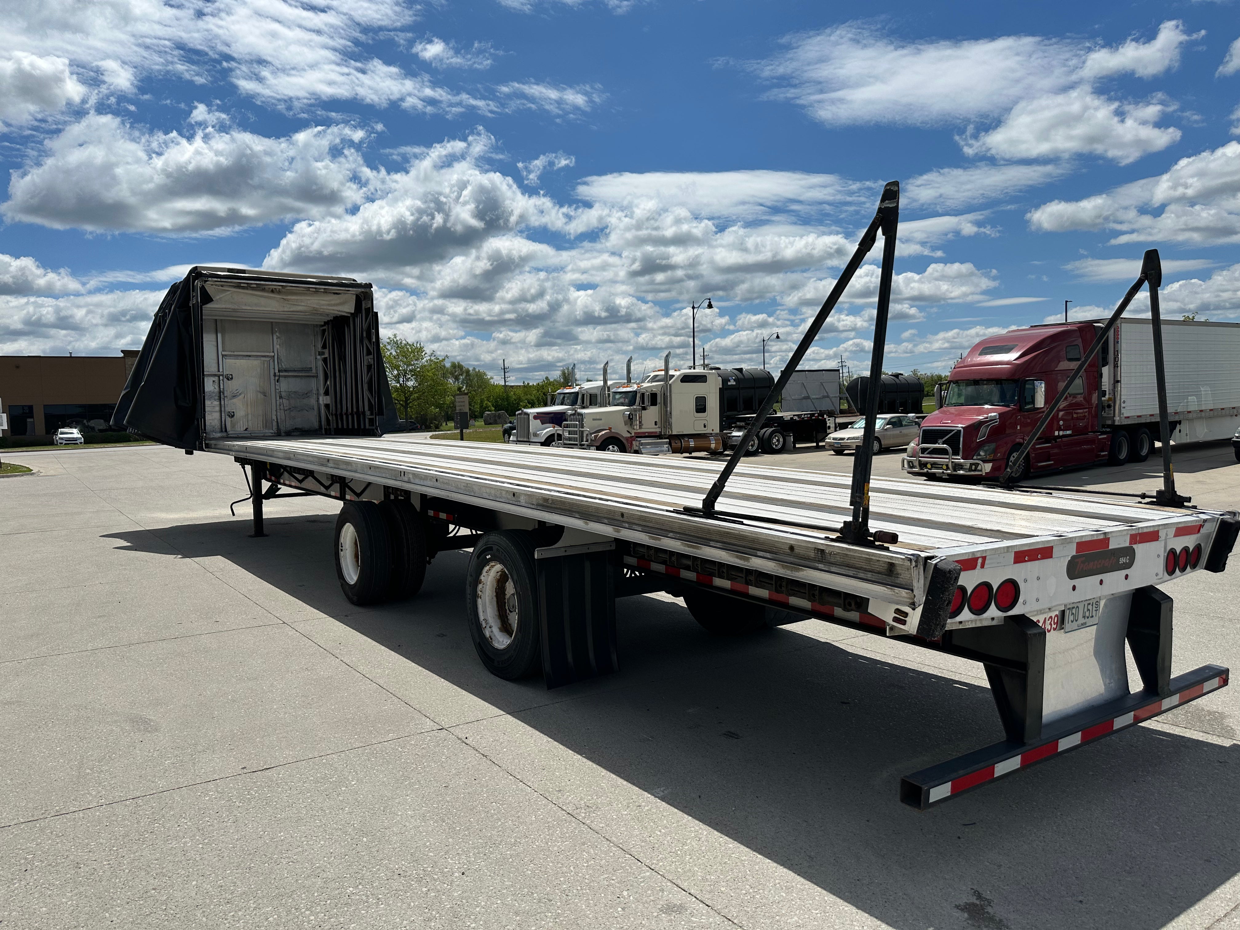 2020 Transcraft 554 C w/ TarpStop Conestoga Route One Trailers