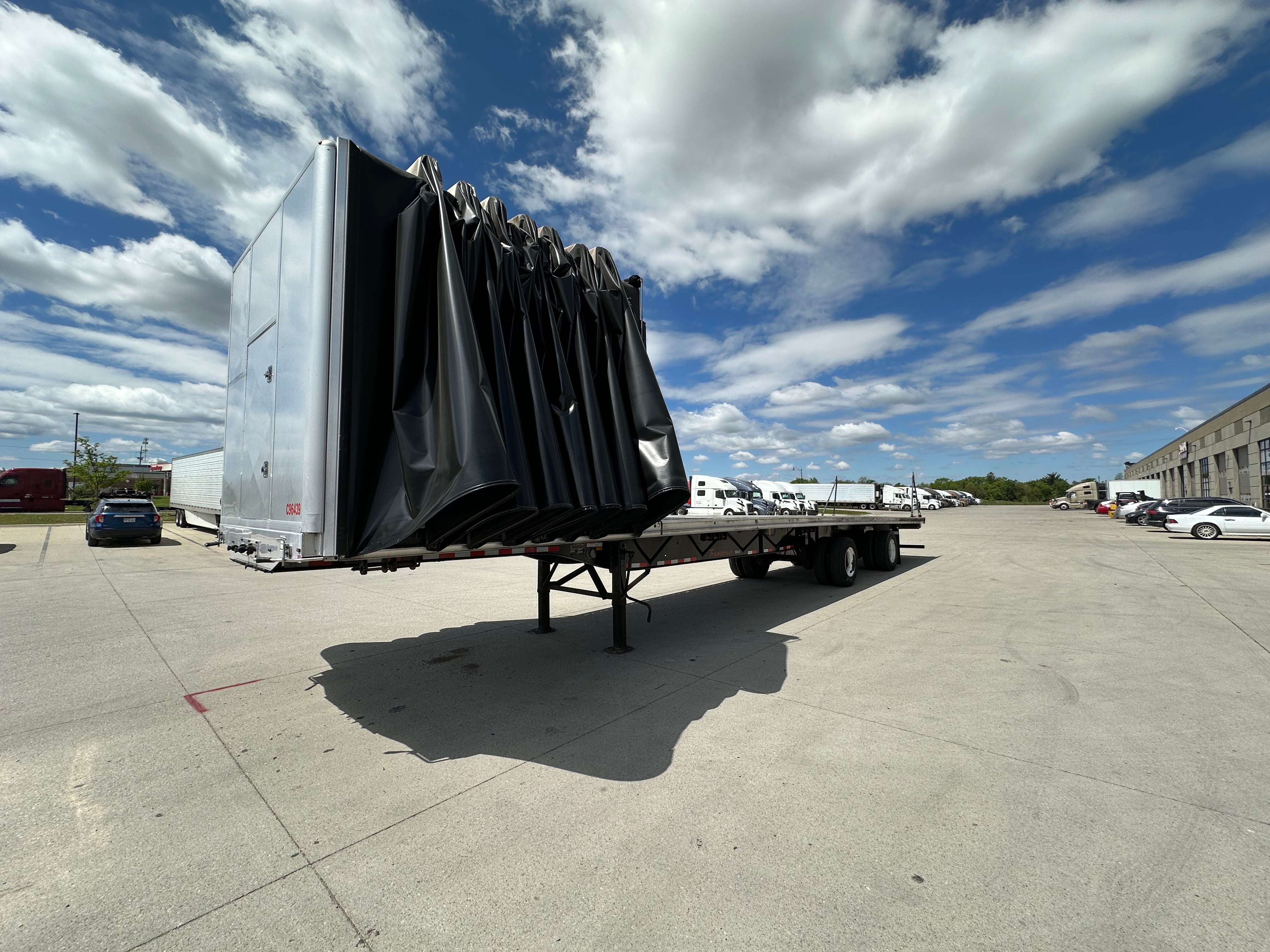 2020 Transcraft 554 C w/ TarpStop Conestoga Route One Trailers