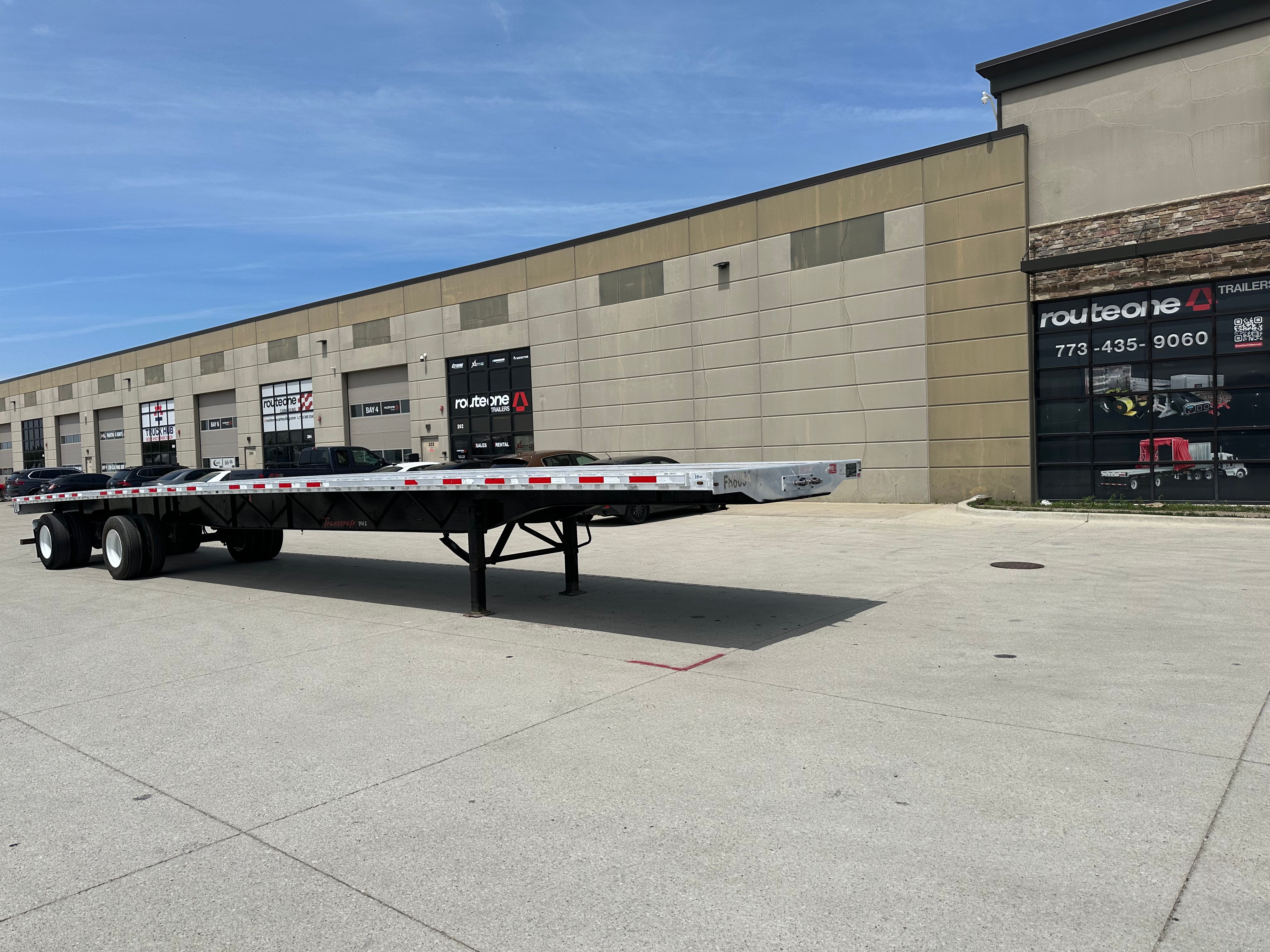 2020 Transcraft 554 C Flatbed Route One Trailers