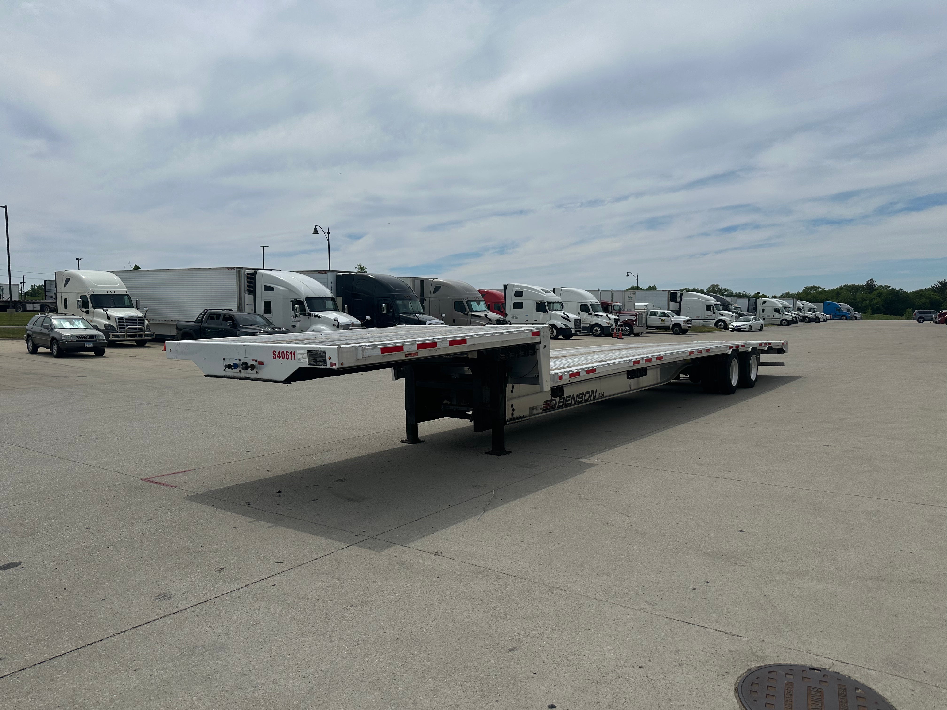 2021 Benson 524 Aluminum Step Deck Route One Trailers