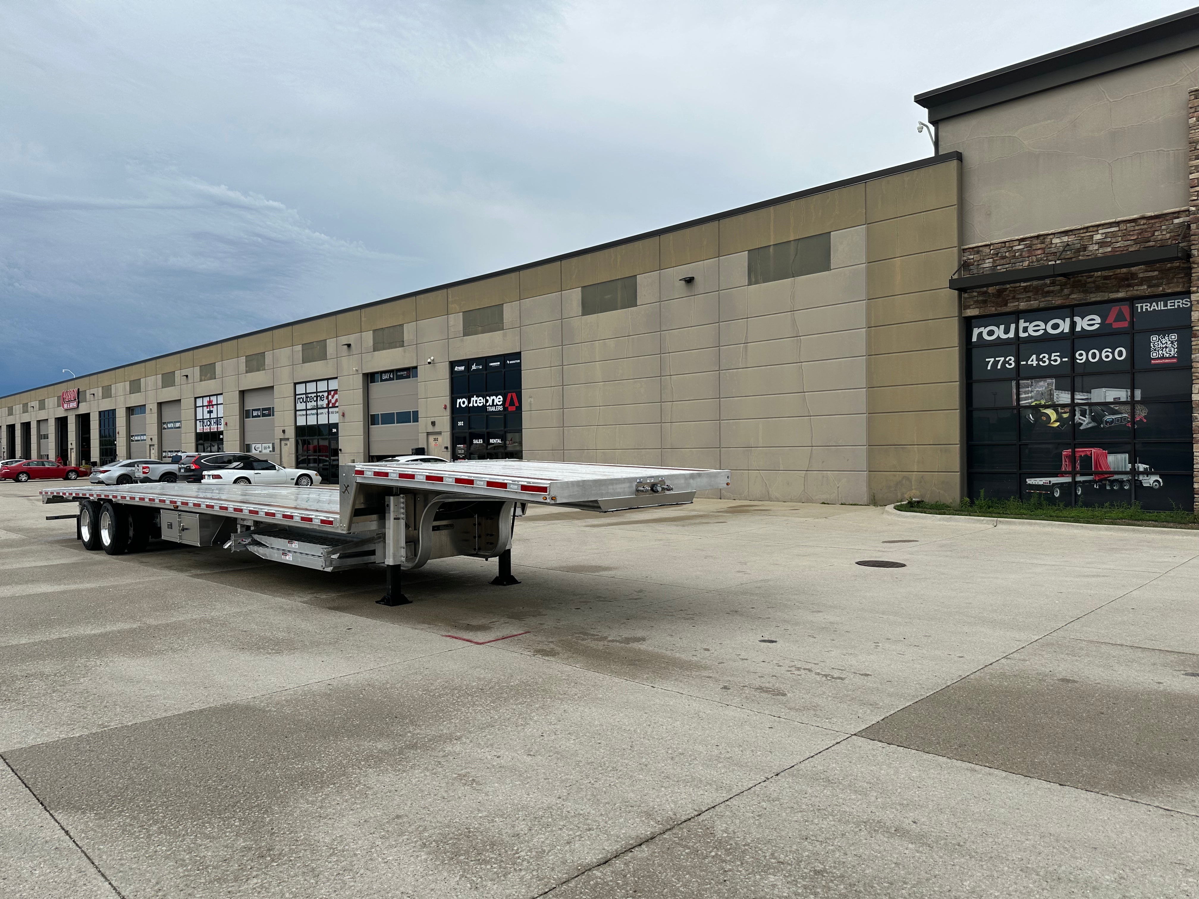 2027 XS60 Step Deck (w/ ramps/toolboxes) Route One Trailers