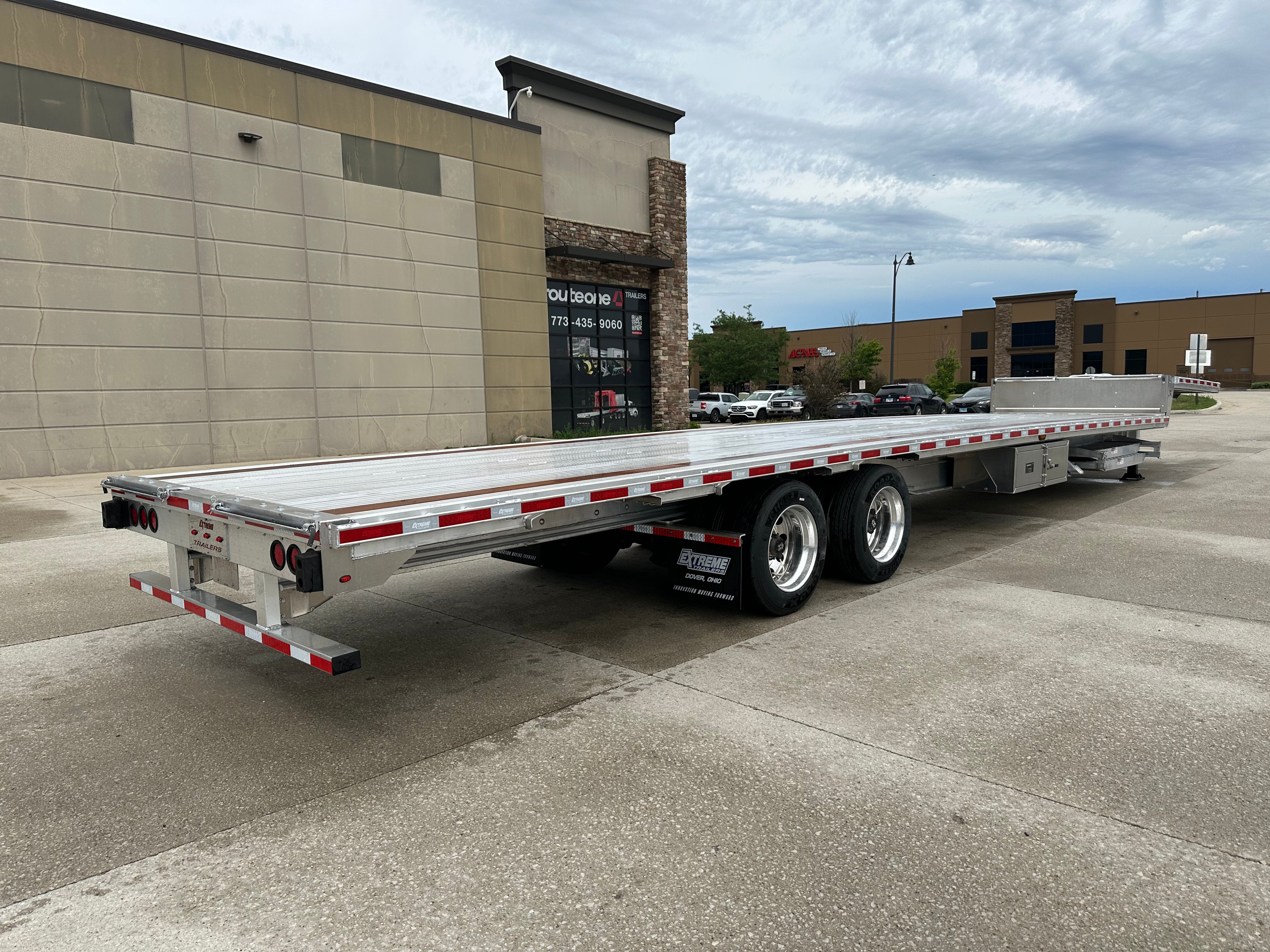 2027 XS60 Step Deck (w/ ramps/toolboxes) Route One Trailers