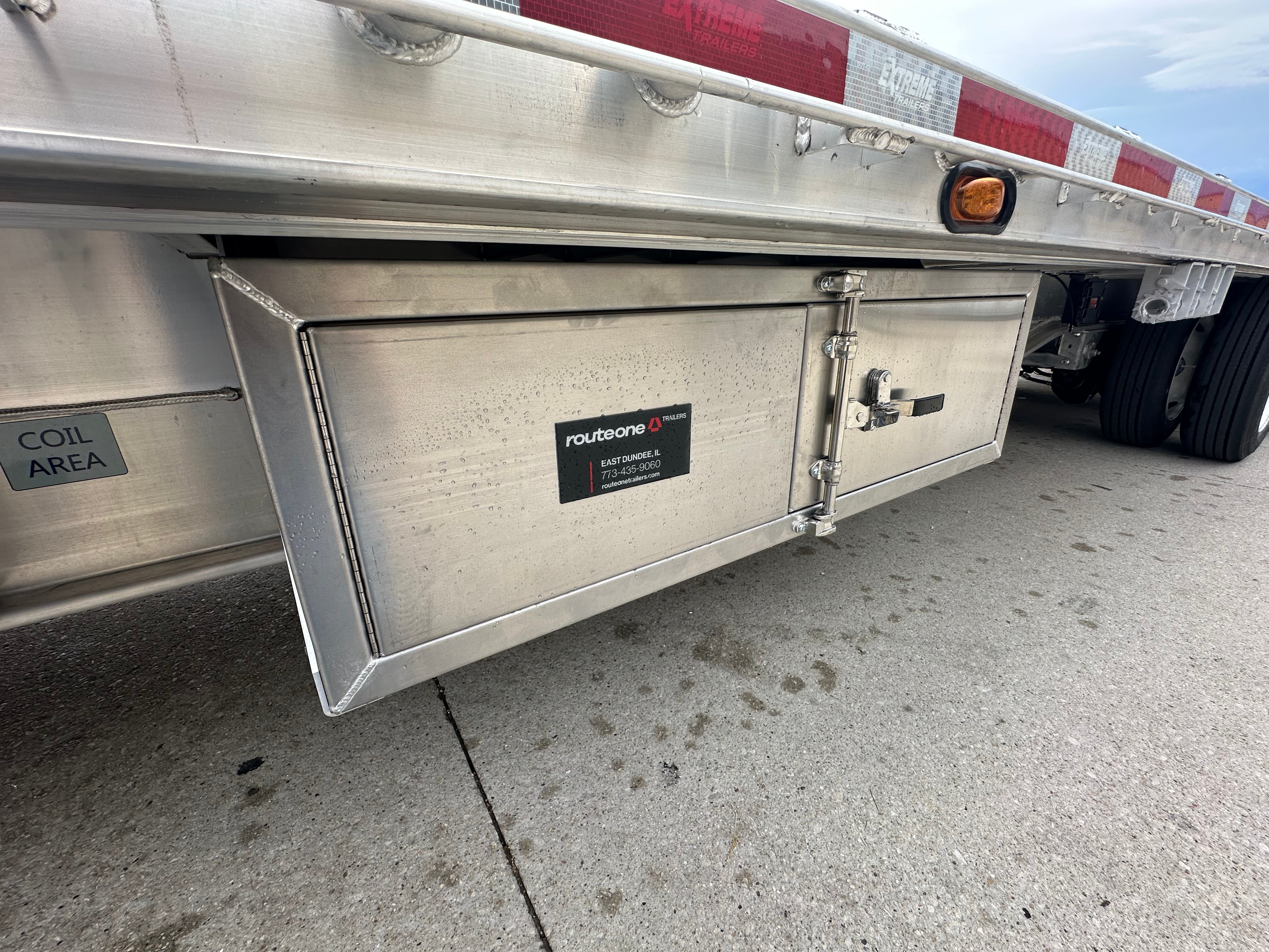 2027 XS60 Step Deck (w/ ramps/toolboxes) Route One Trailers