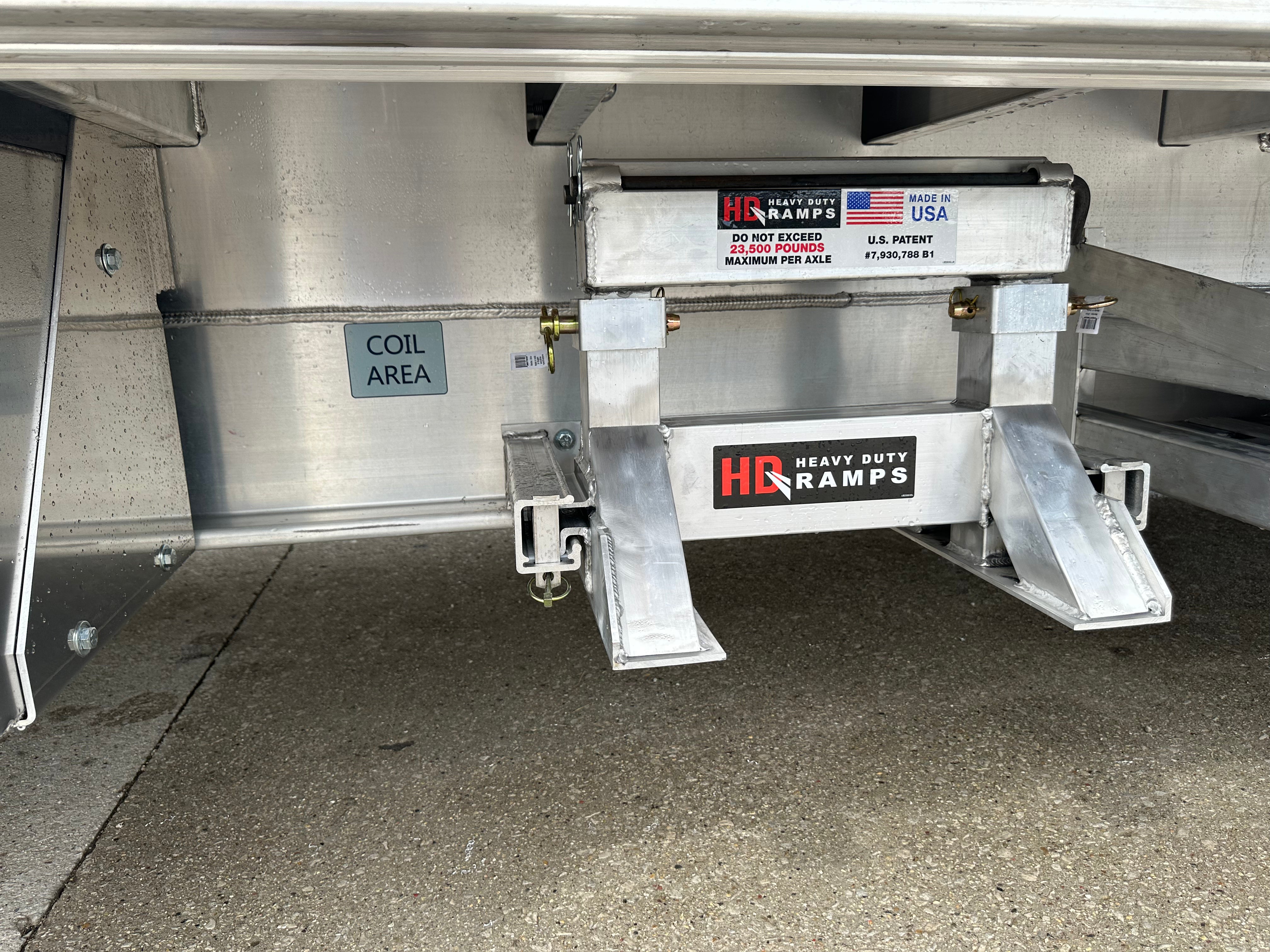 2027 XS60 Step Deck (w/ ramps/toolboxes) Route One Trailers