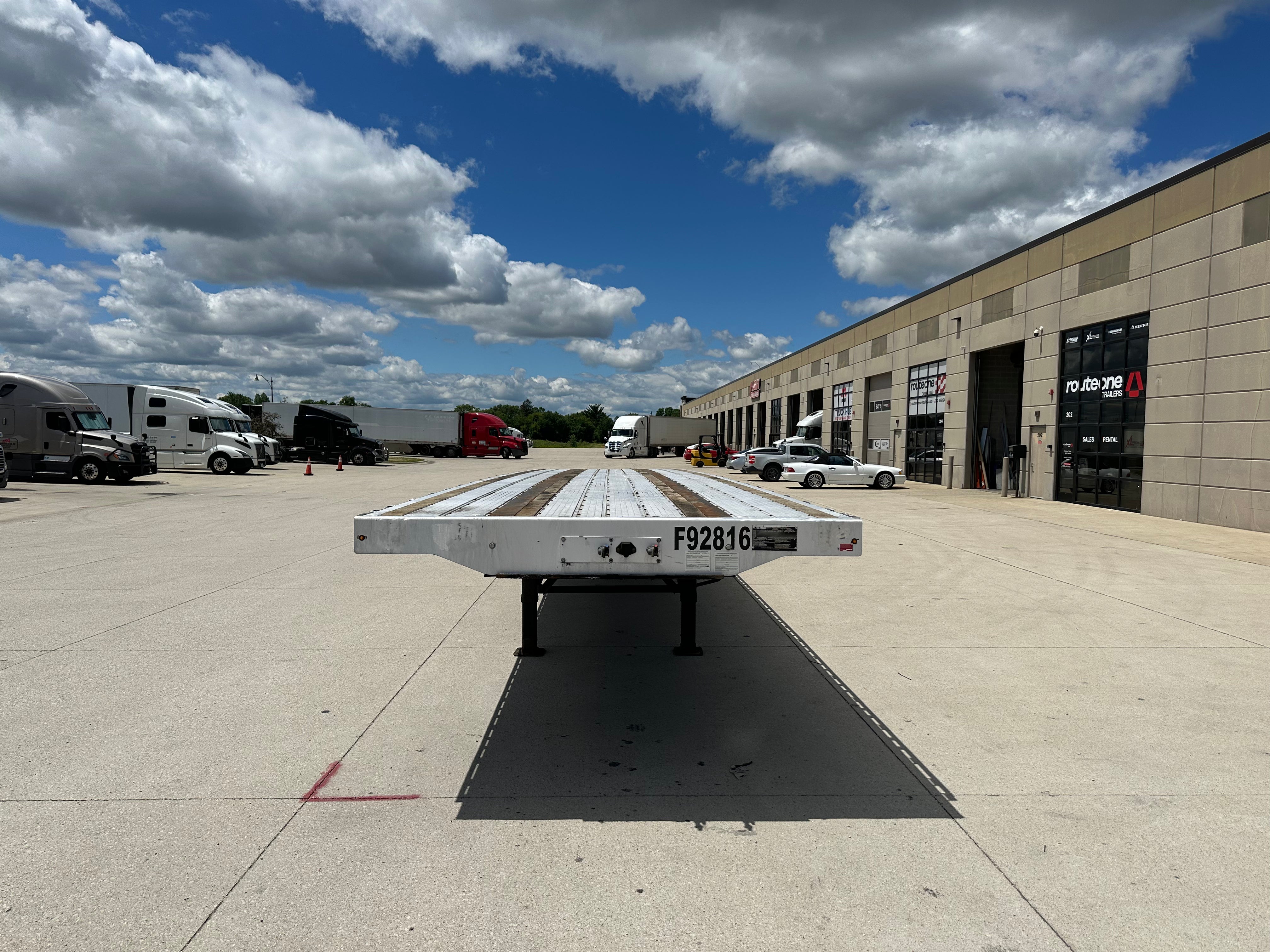 2018 Transcraft 554 Combo Flatbed Route One Trailers