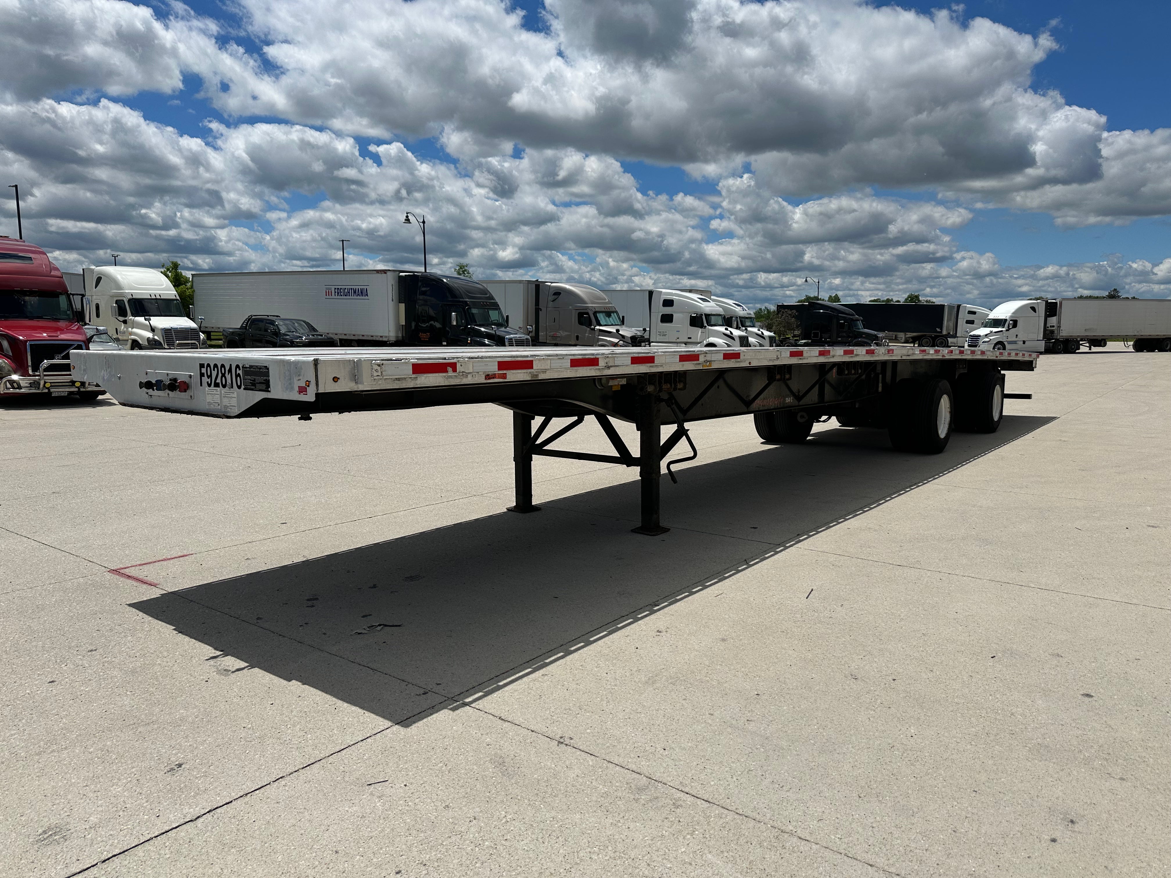 2018 Transcraft 554 Combo Flatbed Route One Trailers