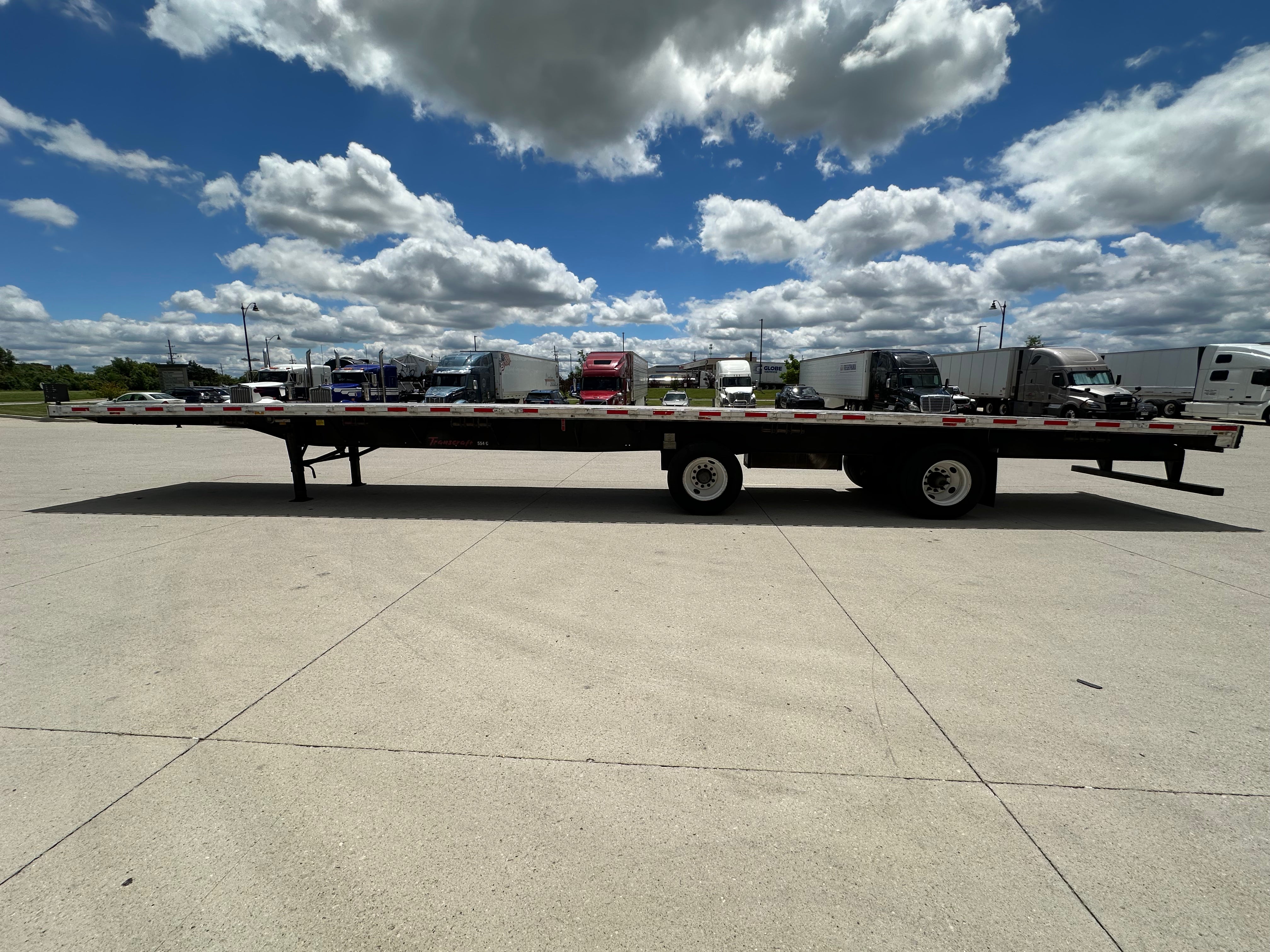 2018 Transcraft 554 Combo Flatbed Route One Trailers