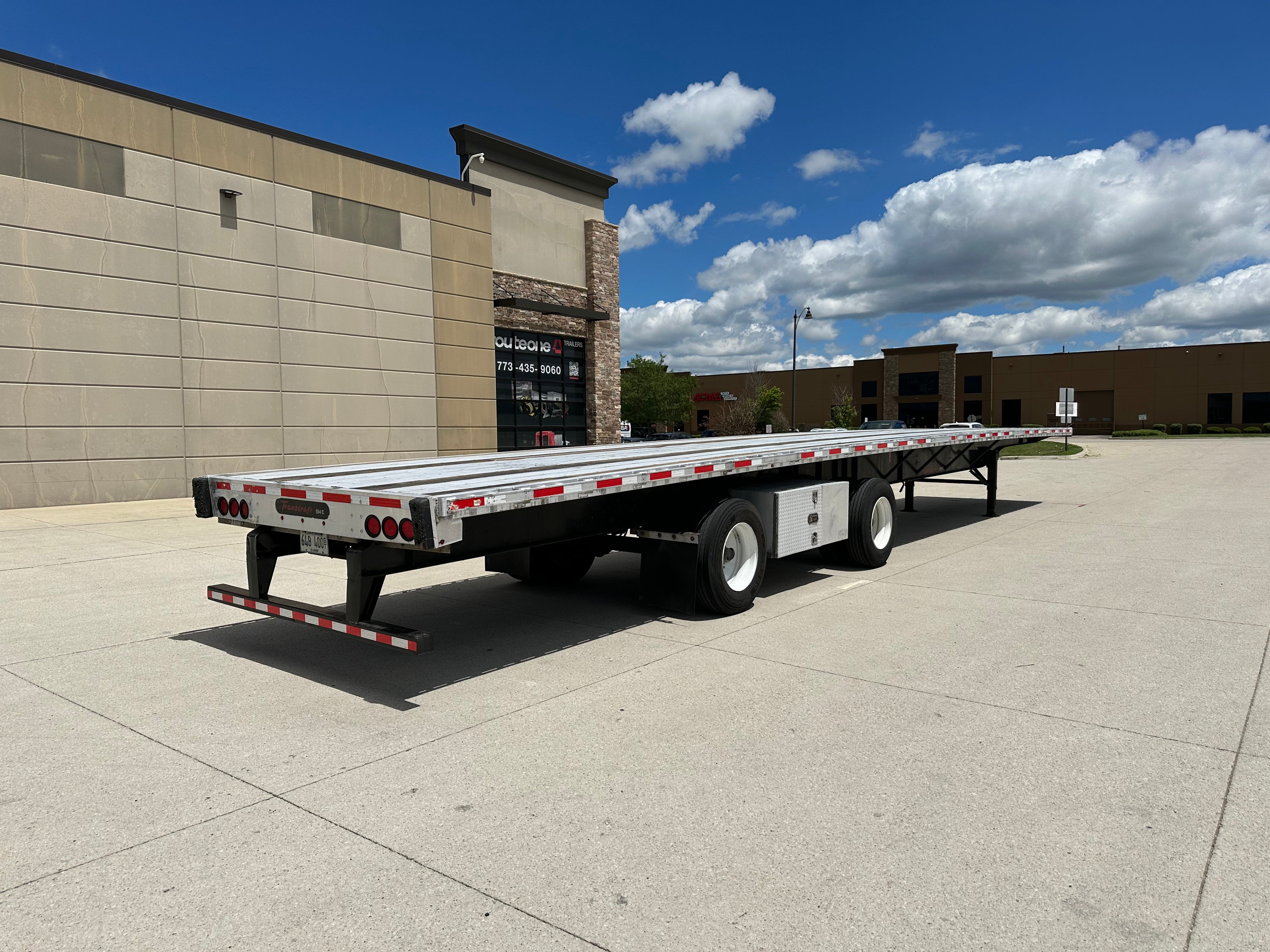 2018 Transcraft 554 Combo Flatbed Route One Trailers