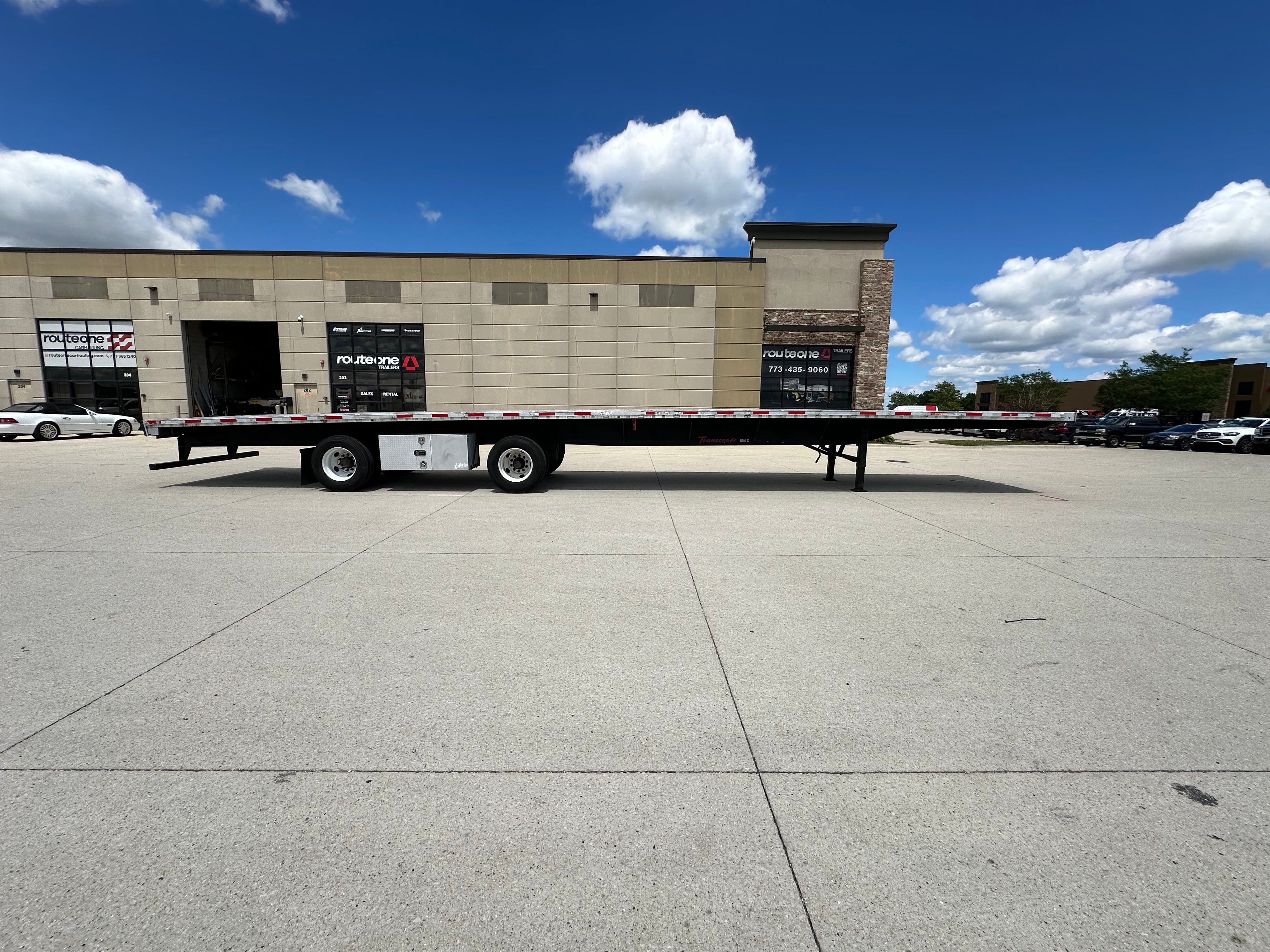 2018 Transcraft 554 Combo Flatbed Route One Trailers