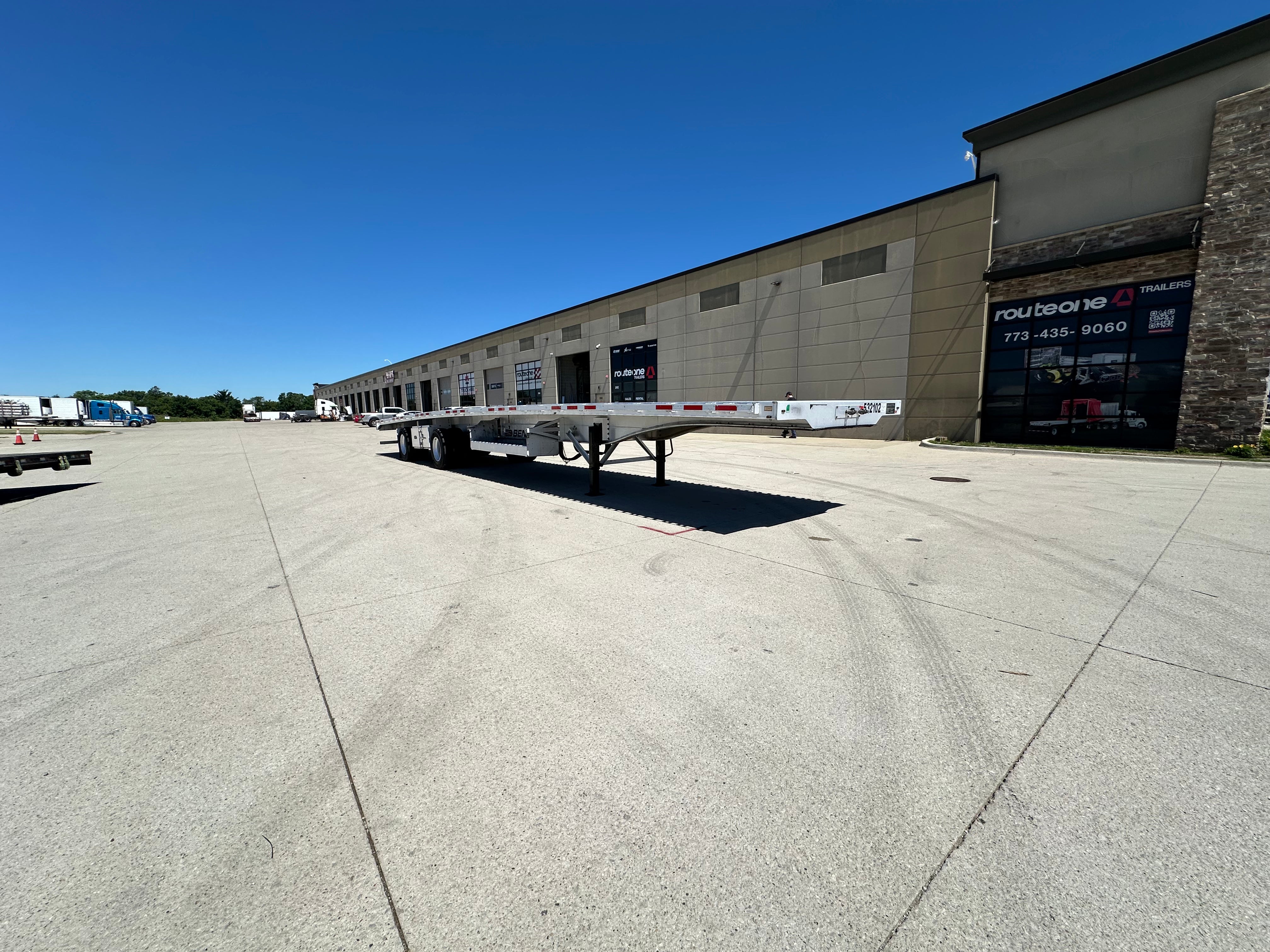 2020 Benson 524 Aluminum Flatbed Route One Trailers