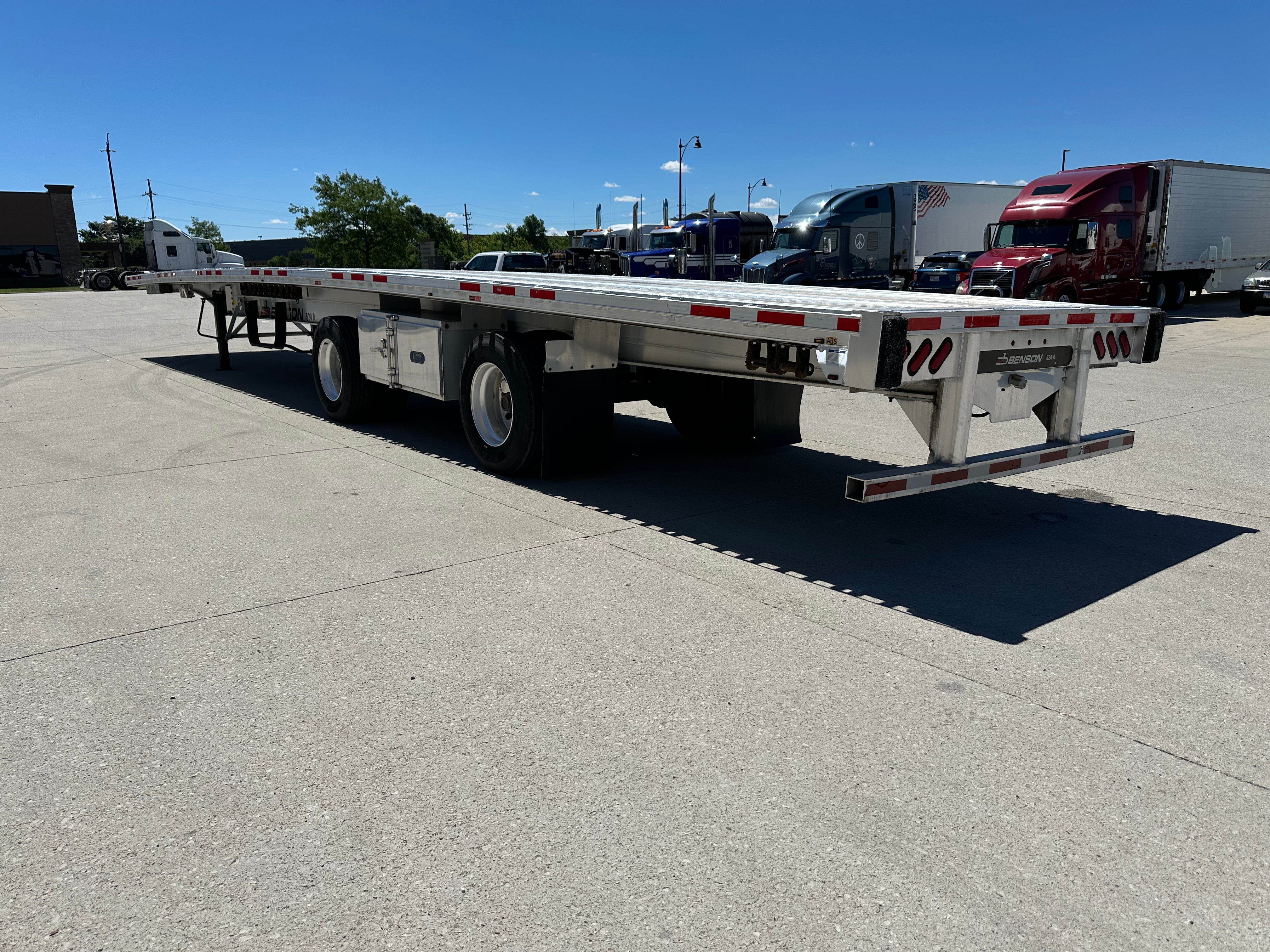 2020 Benson 524 Aluminum Flatbed Route One Trailers