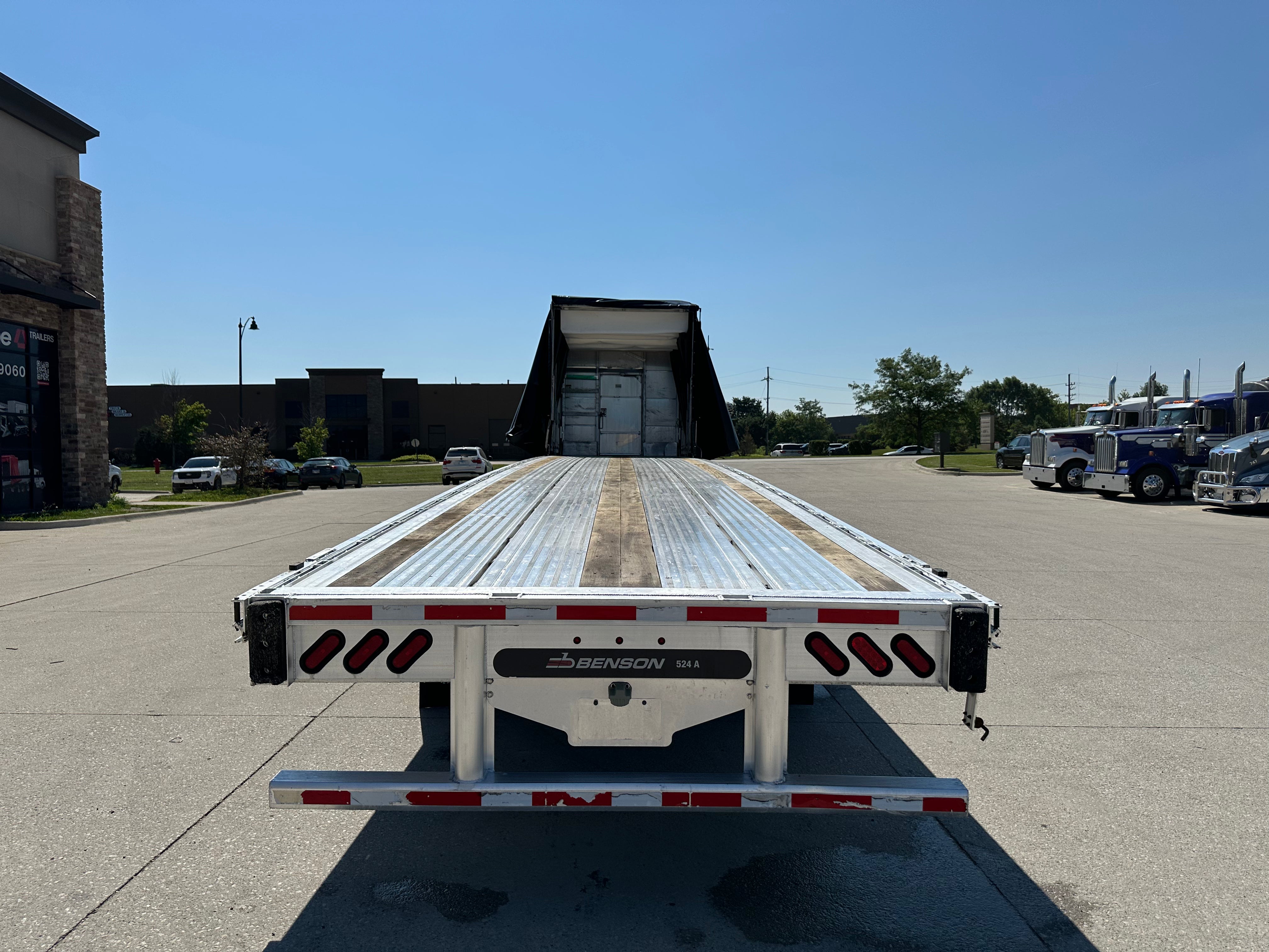 2020 Benson 524 Aluminum Flatbed Route One Trailers