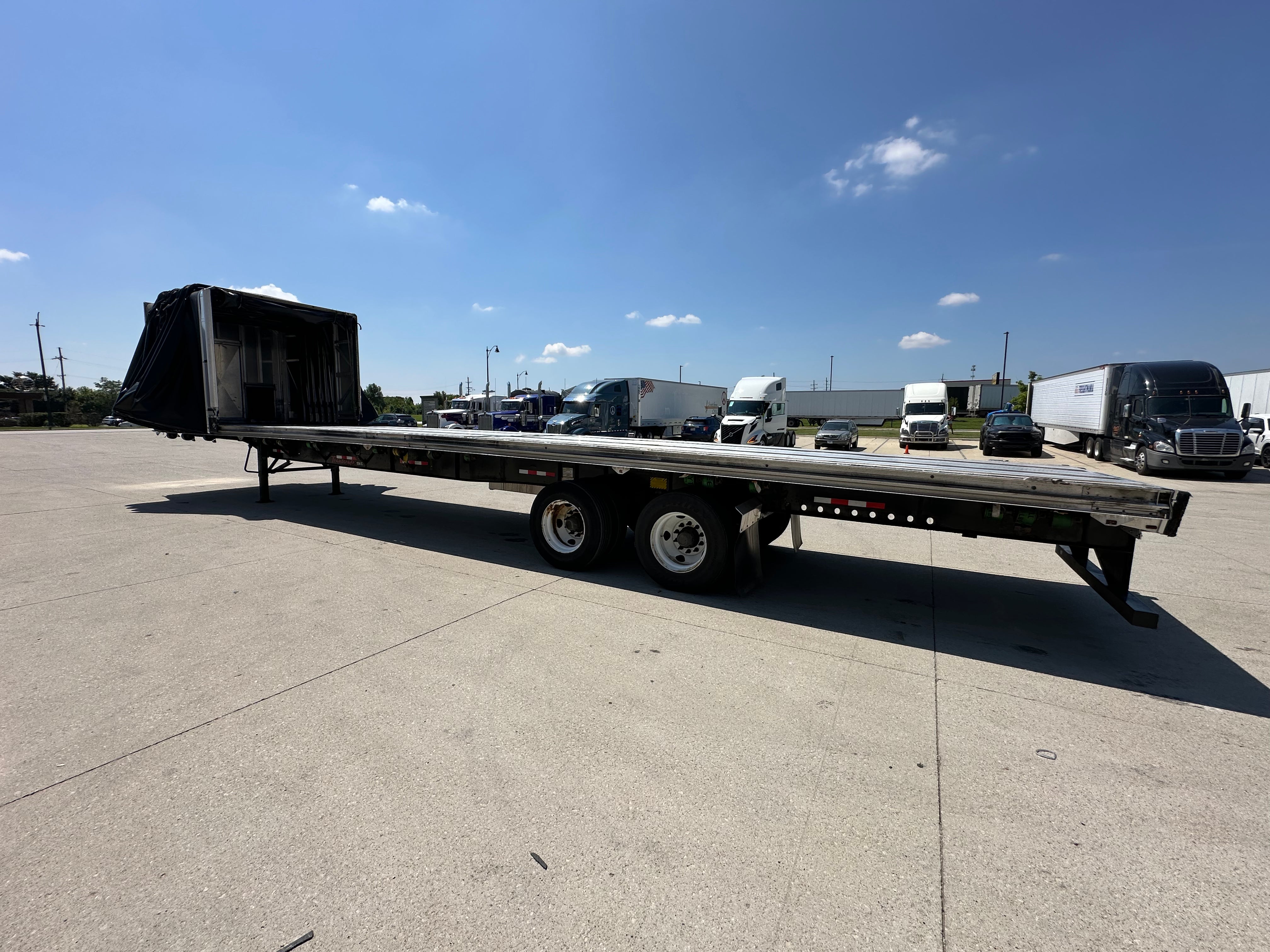 2020 Transcraft 554 Combo Flatbed w/ Aero Route One Trailers