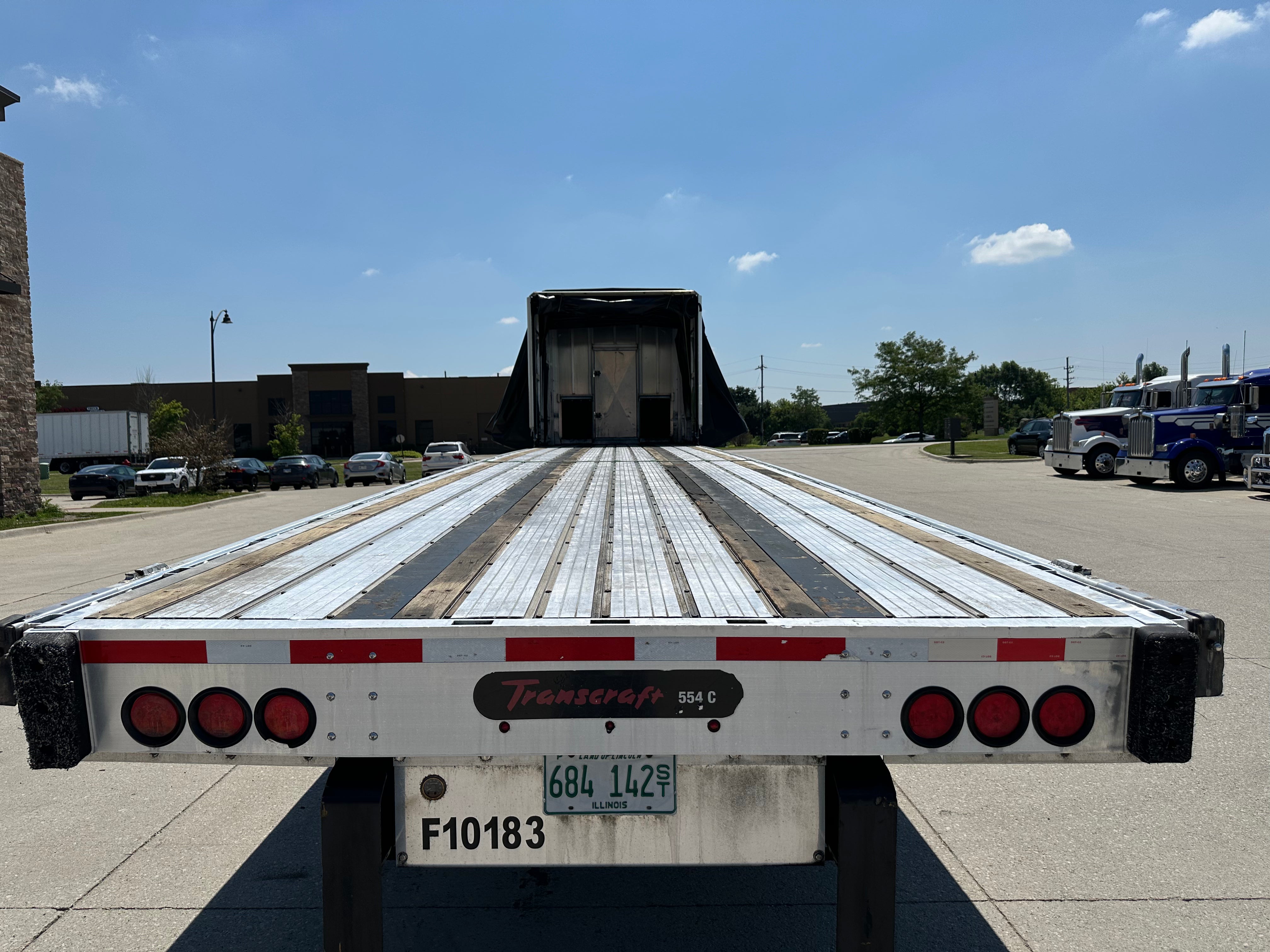 2020 Transcraft 554 Combo Flatbed w/ Aero Route One Trailers