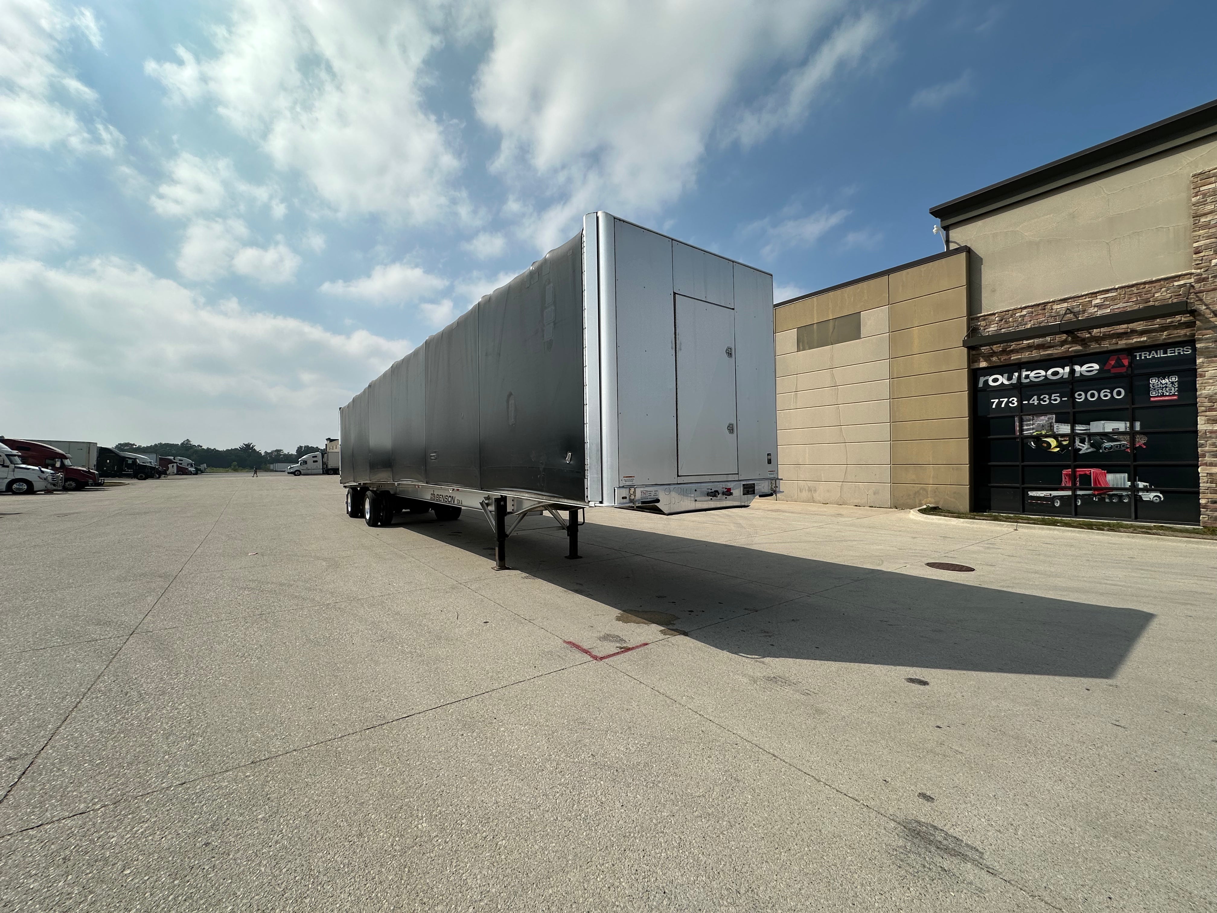 2020 Benson 524A Flatbed w/Aero Conestoga Route One Trailers