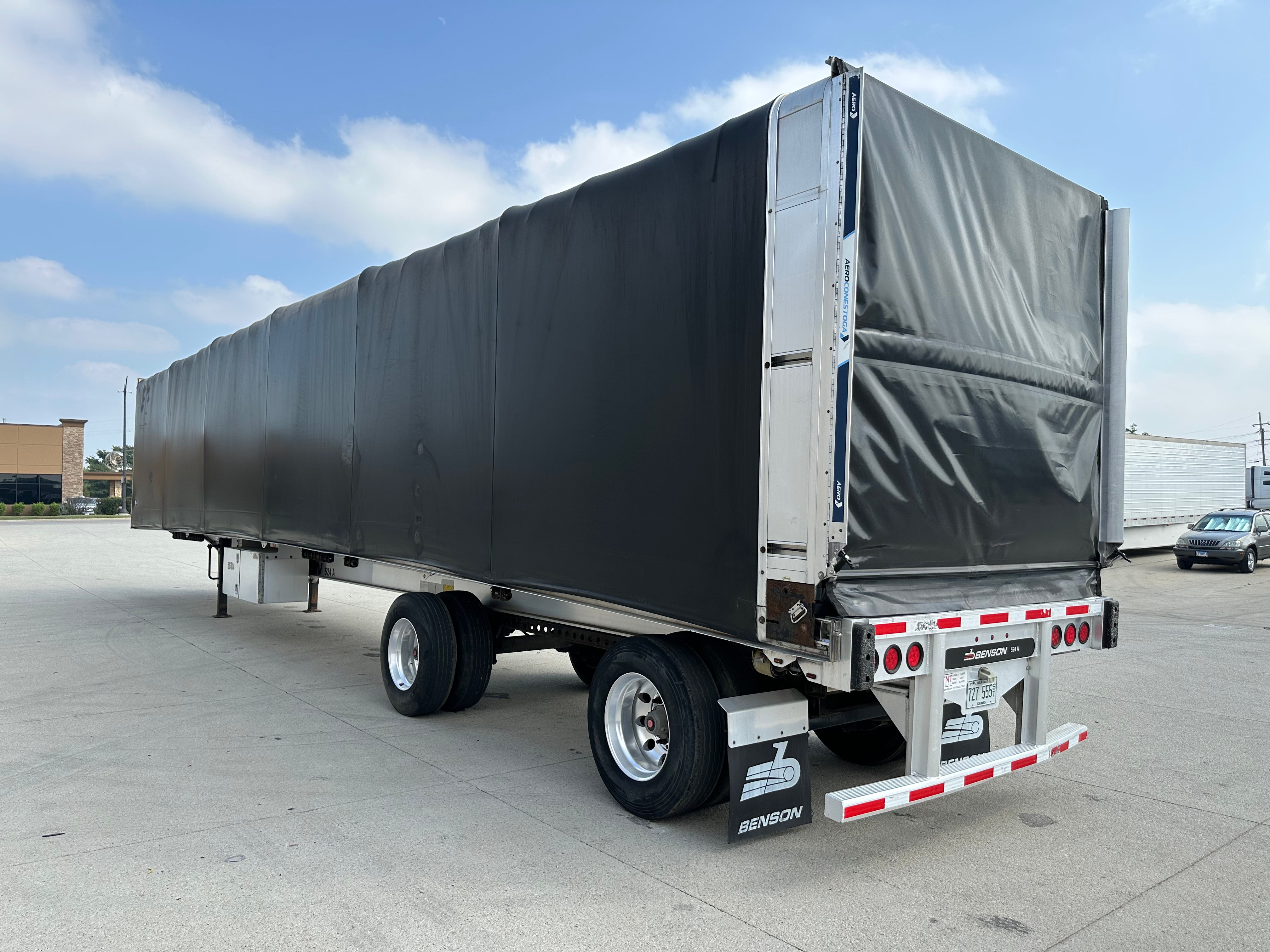 2020 Benson 524A Flatbed w/Aero Conestoga Route One Trailers
