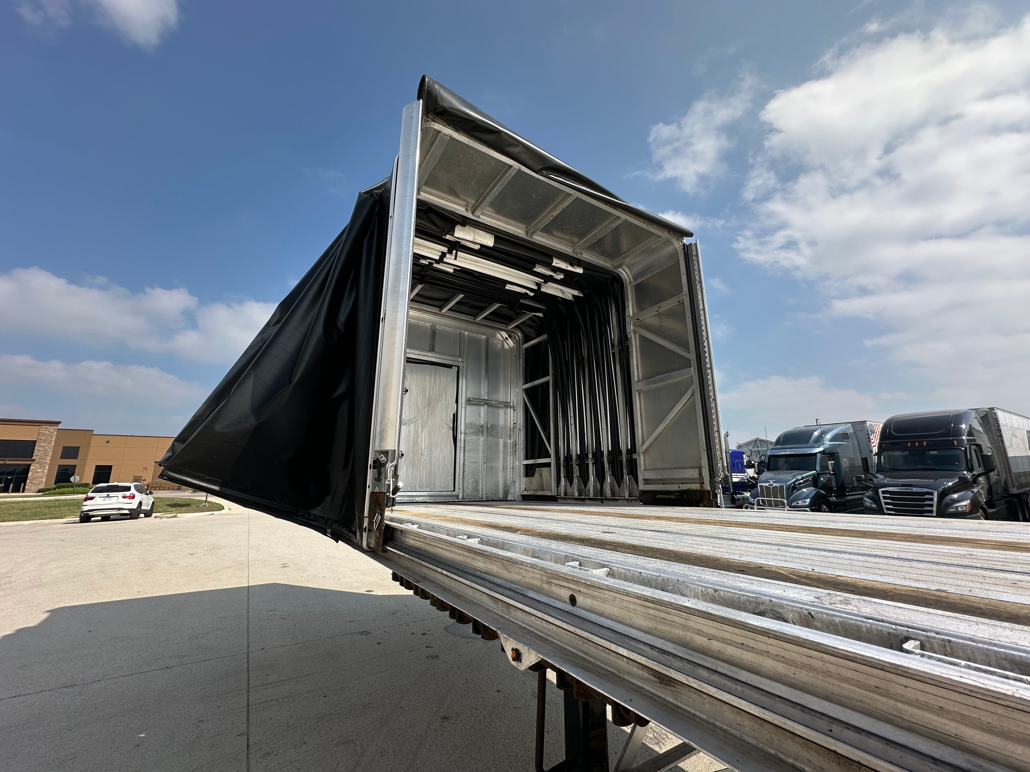 2020 Benson 524A Flatbed w/Aero Conestoga Route One Trailers