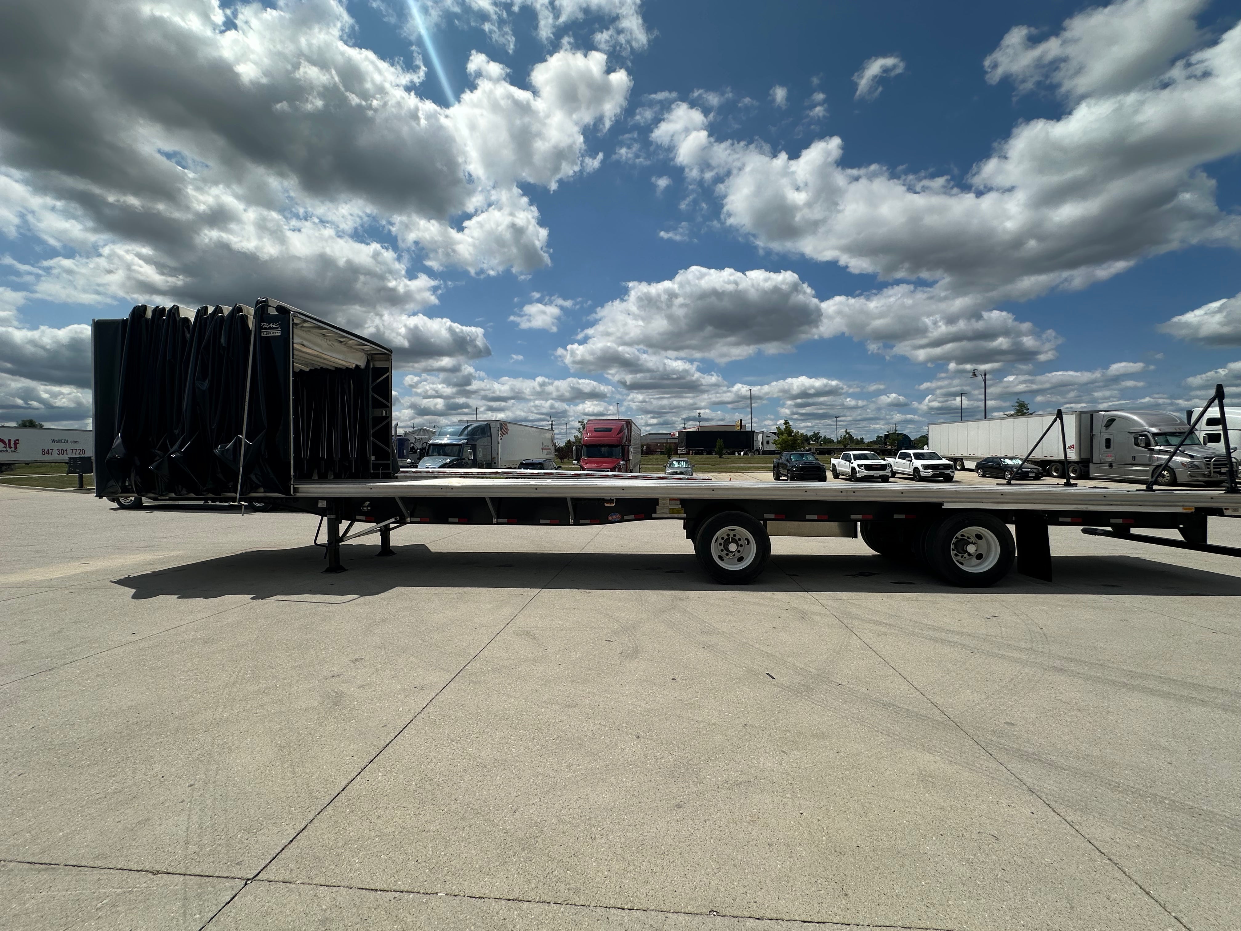 2024 Utility Combo Flatbed w/ Tarpstop Route One Trailers