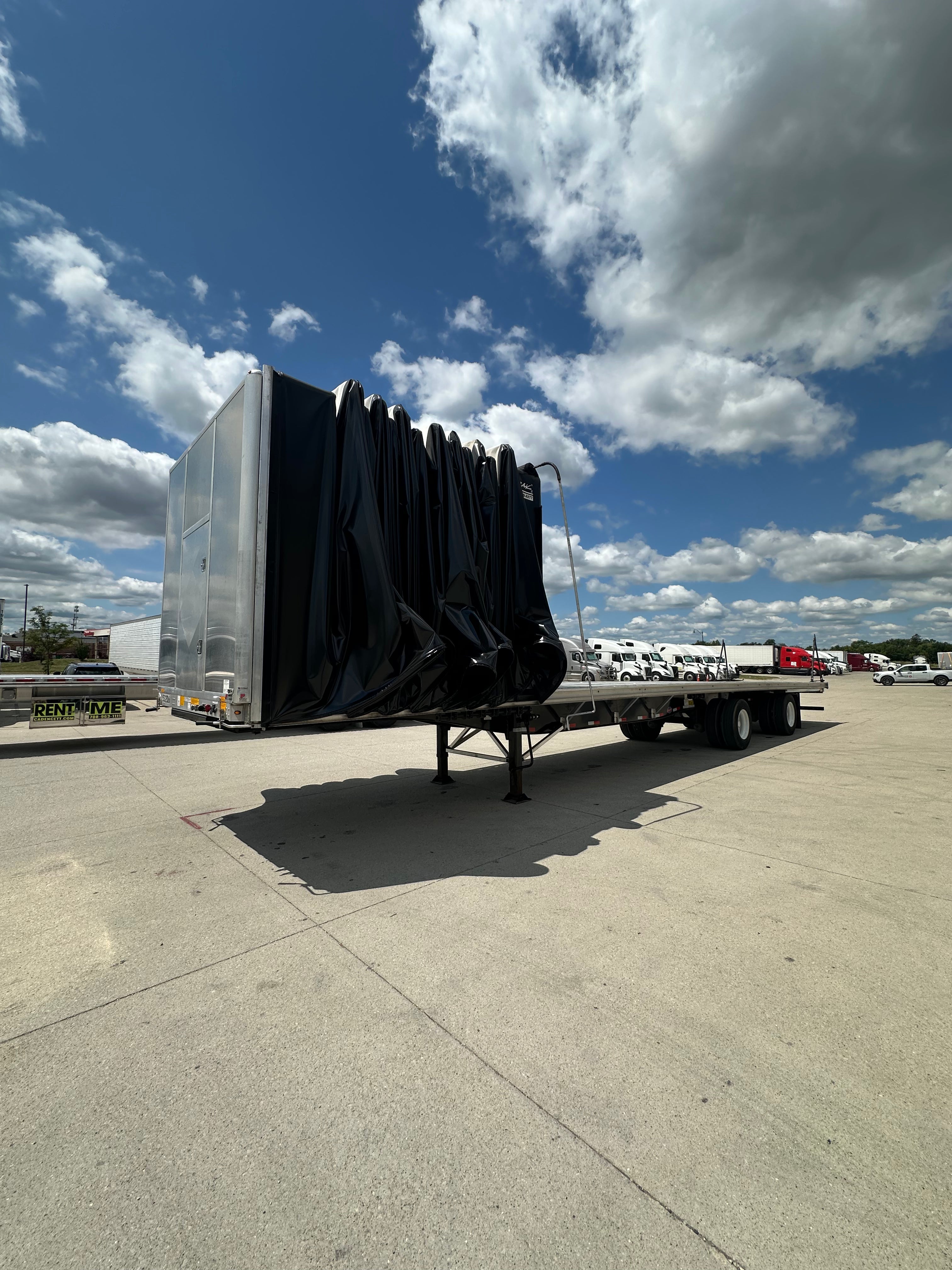 2024 Utility Combo Flatbed w/ Tarpstop Route One Trailers