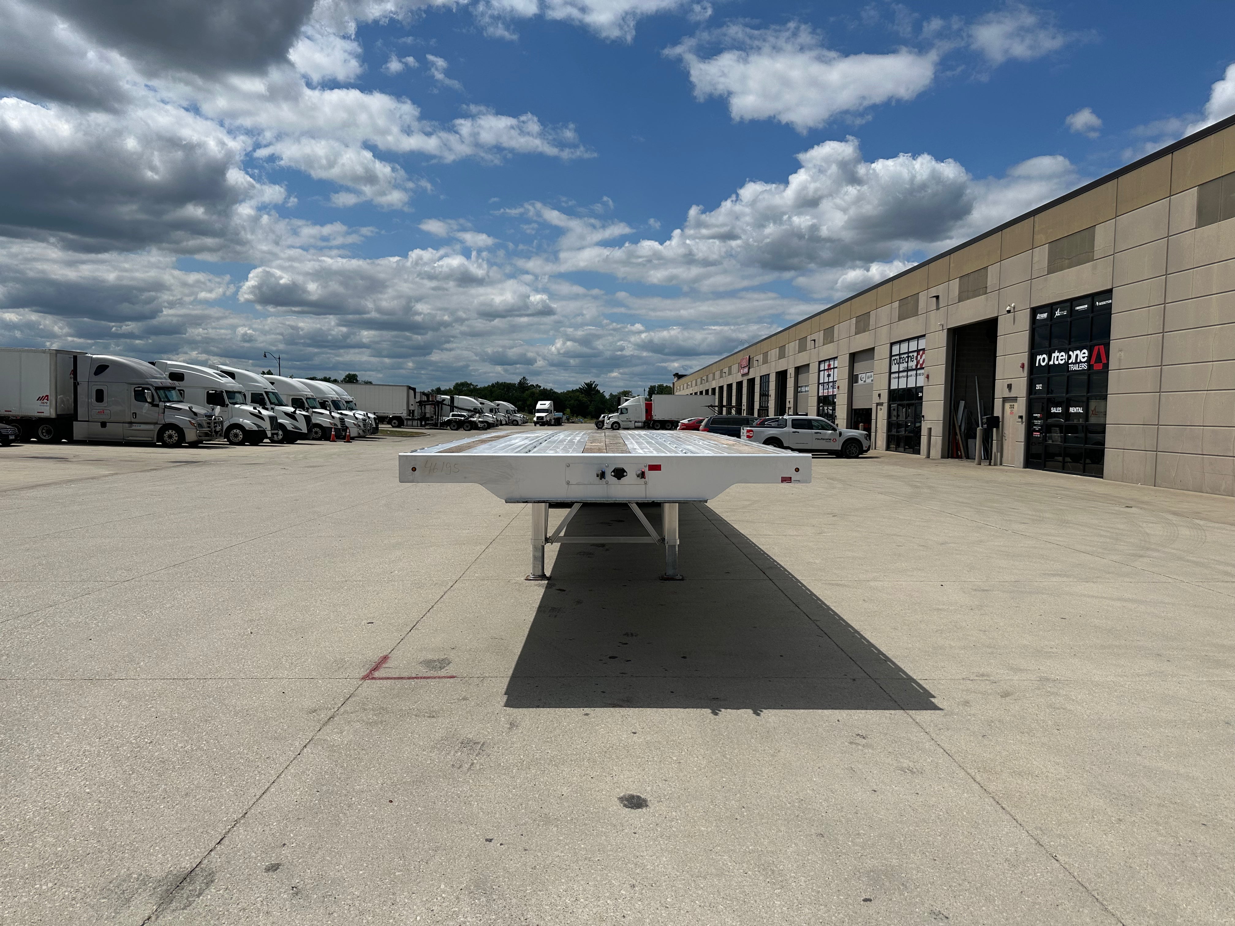2024 Wabash 524A Flatbed Route One Trailers