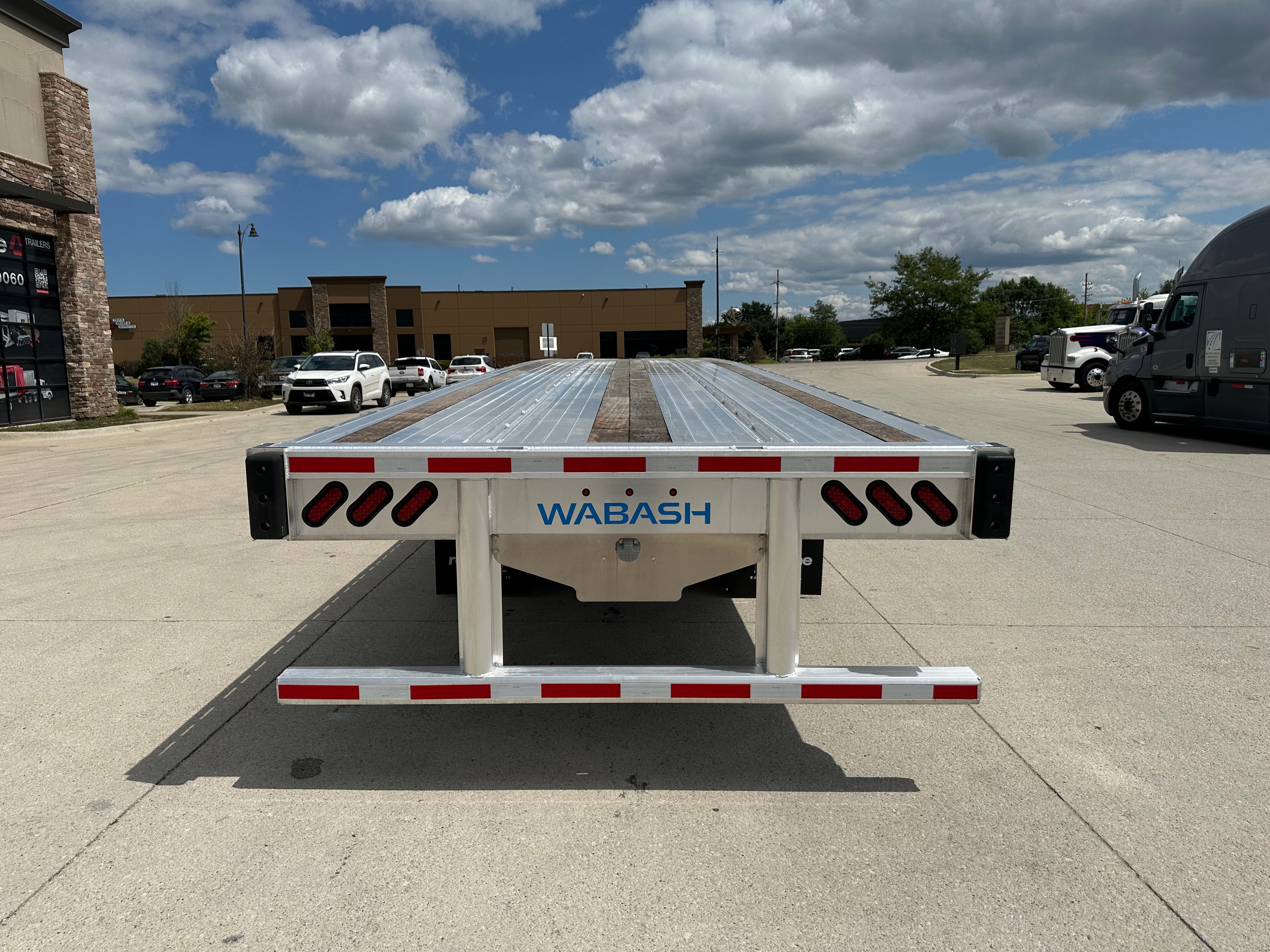 2024 Wabash 524A Flatbed Route One Trailers