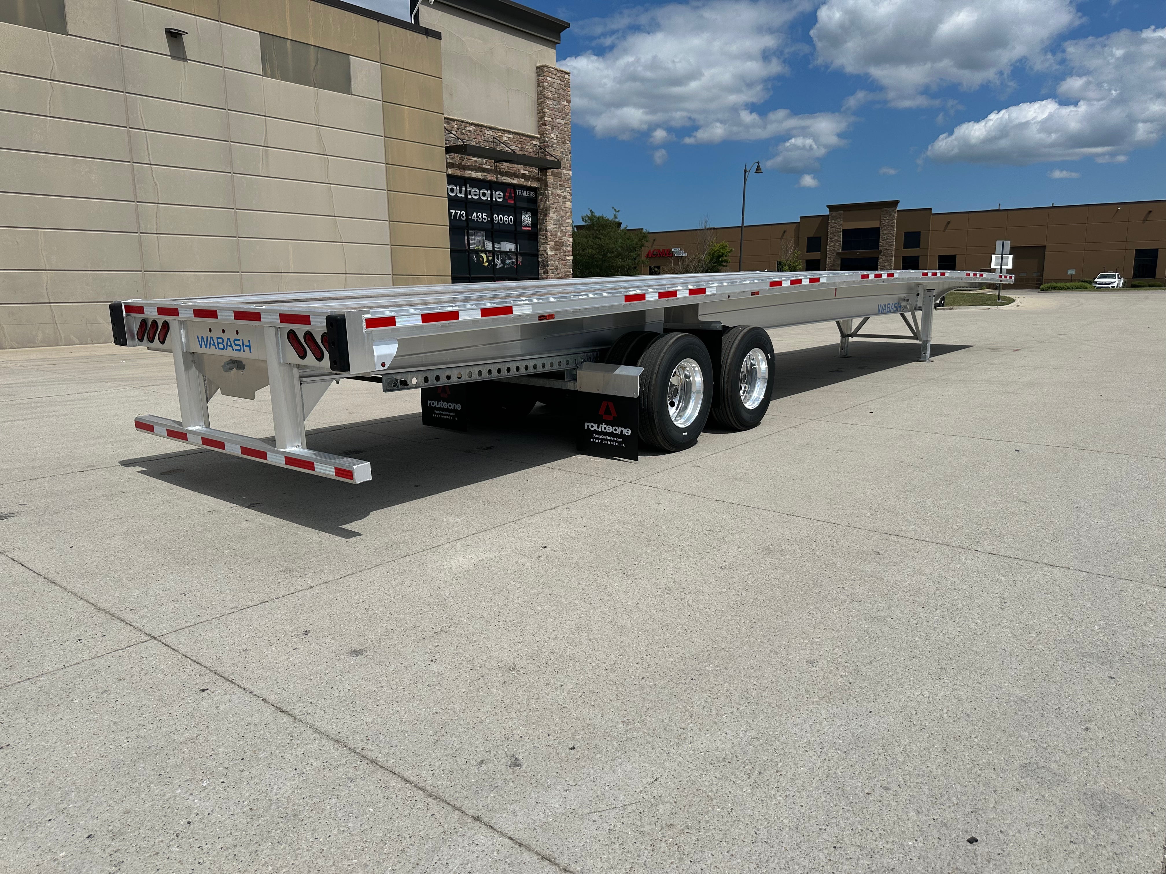 2024 Wabash 524A Flatbed Route One Trailers