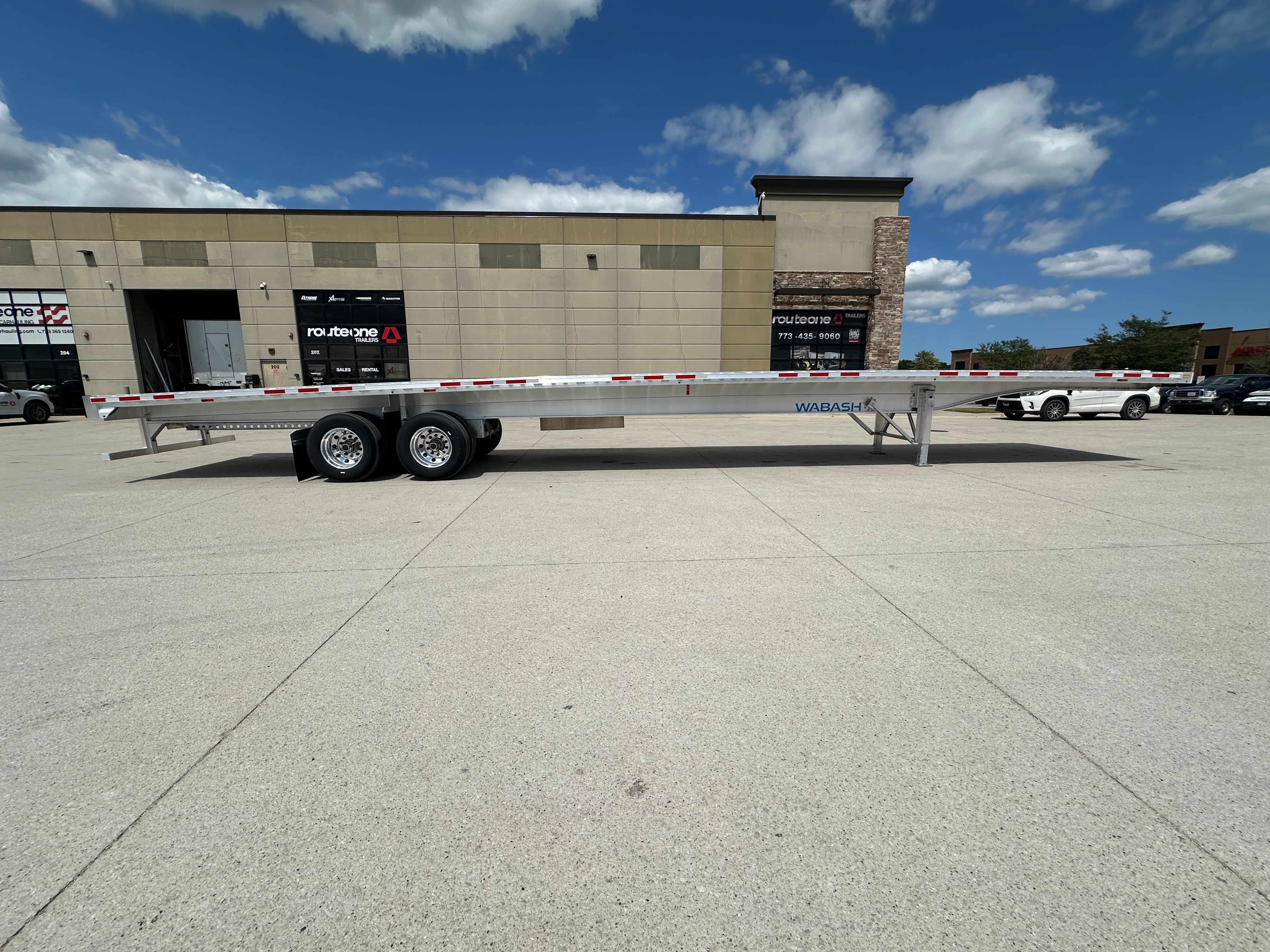 2024 Wabash 524A Flatbed Route One Trailers