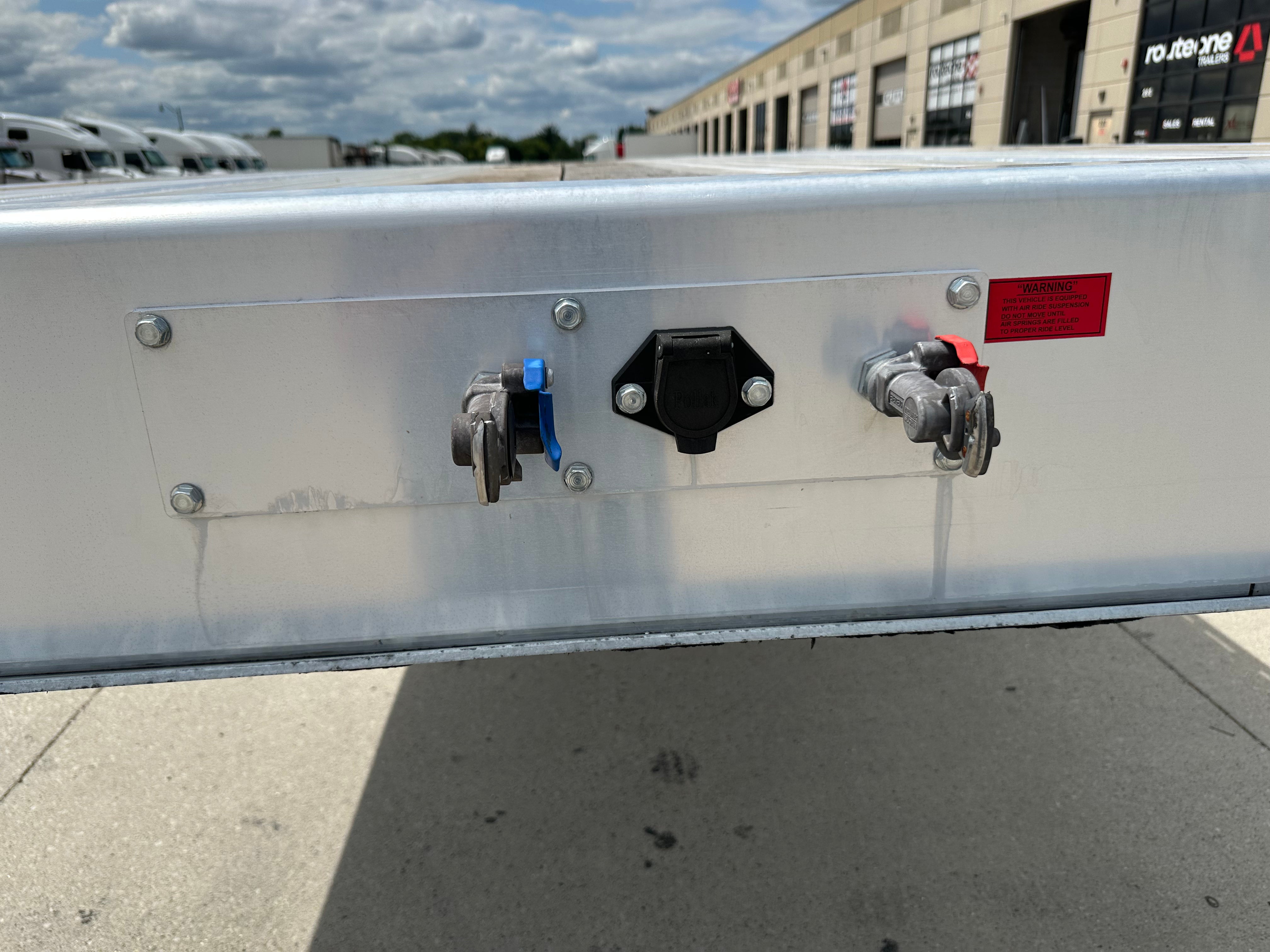 2024 Wabash 524A Flatbed Route One Trailers