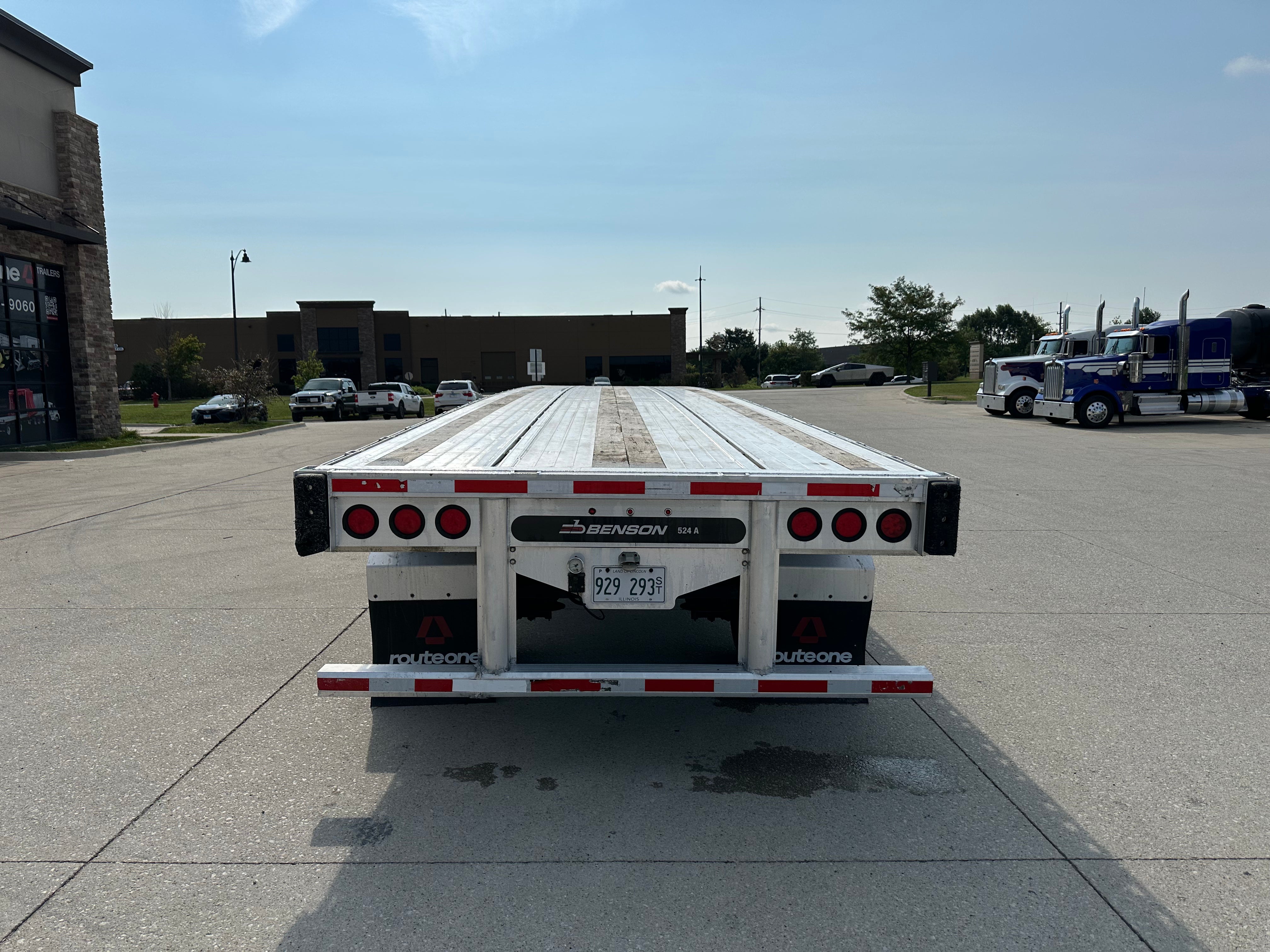2019 Benson 524A Flatbed RAS Route One Trailers