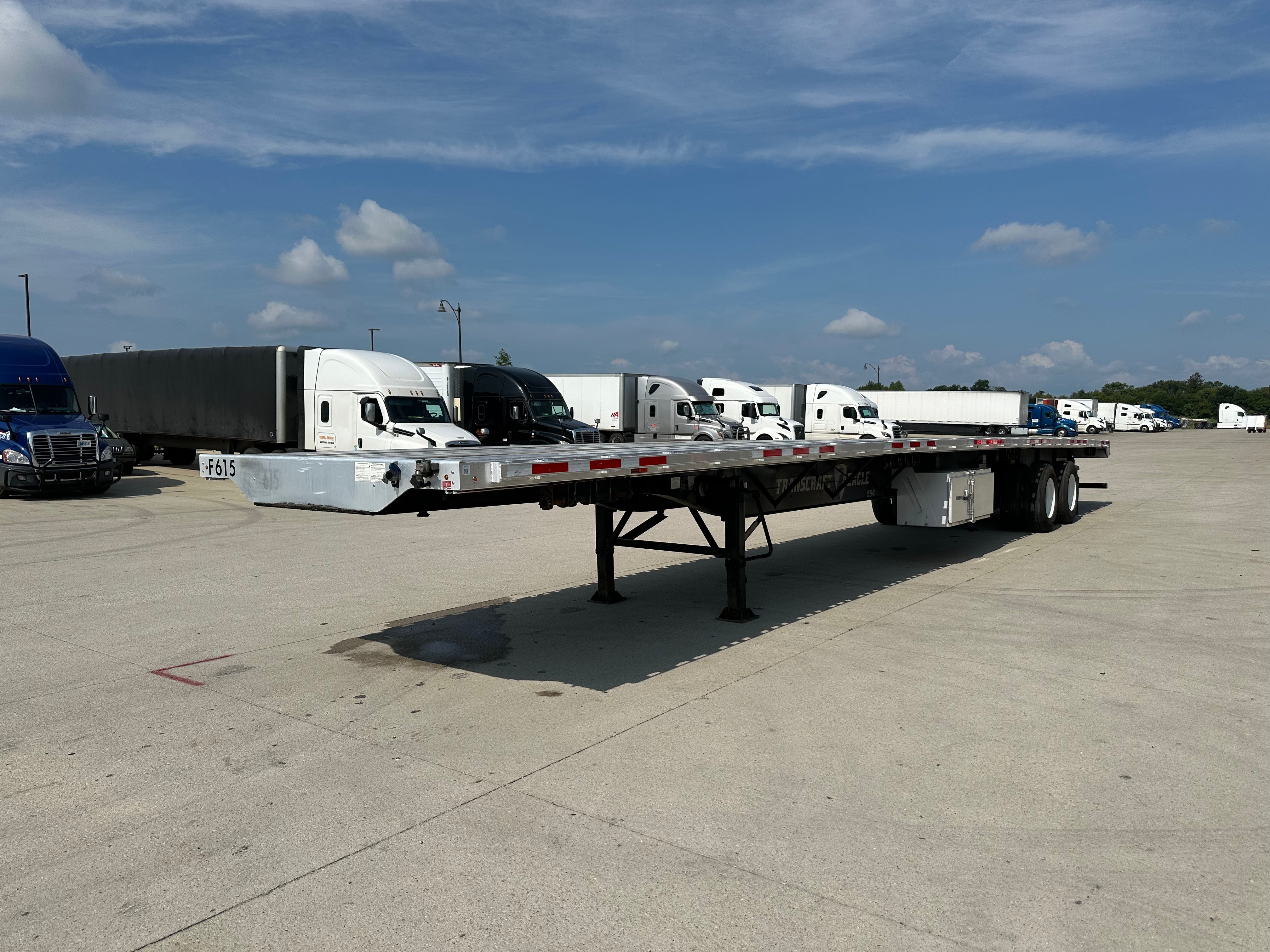 2021 Transcraft Eagle 554C Flatbed RAS Route One Trailers