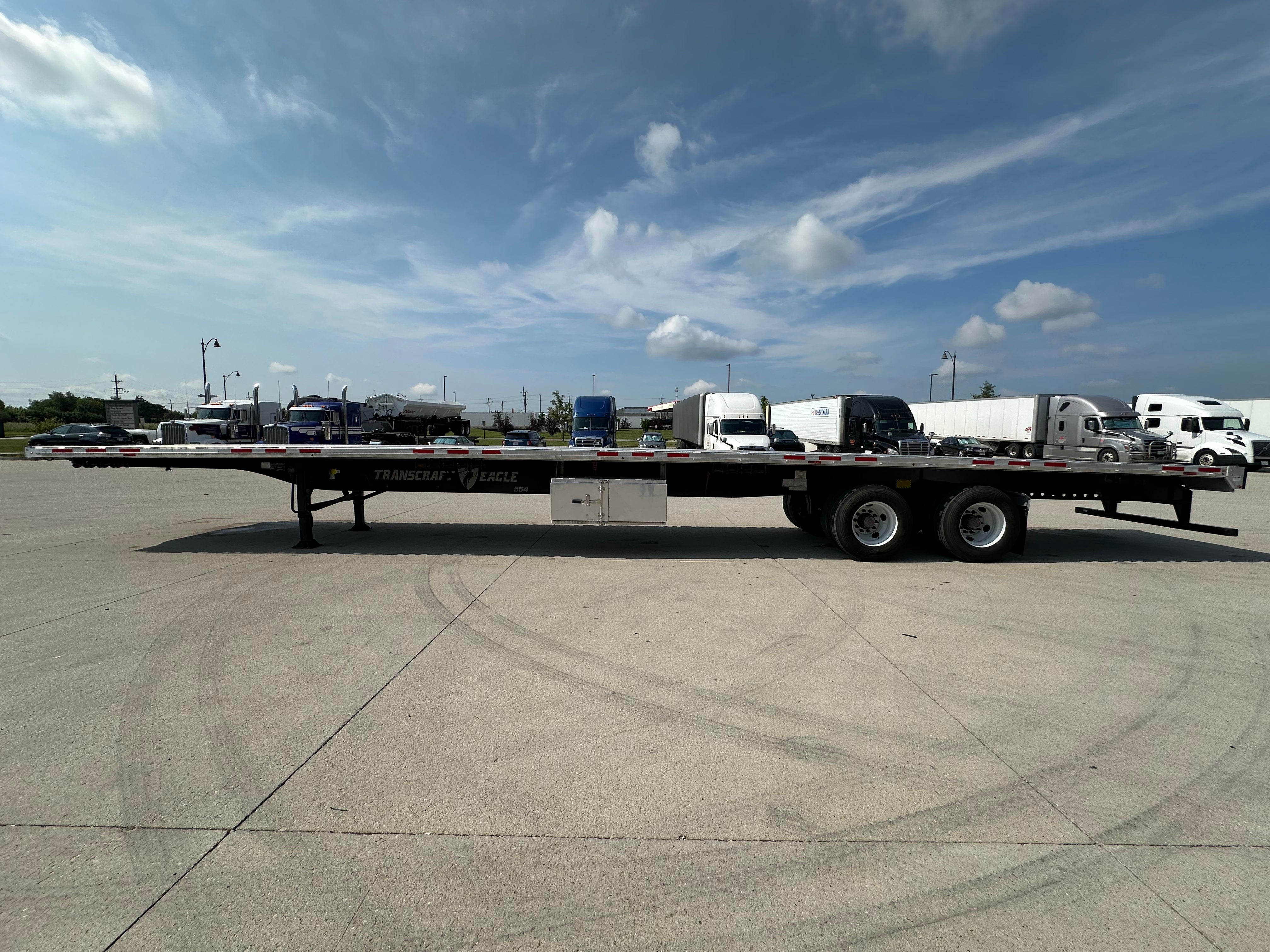 2021 Transcraft Eagle 554C Flatbed RAS Route One Trailers