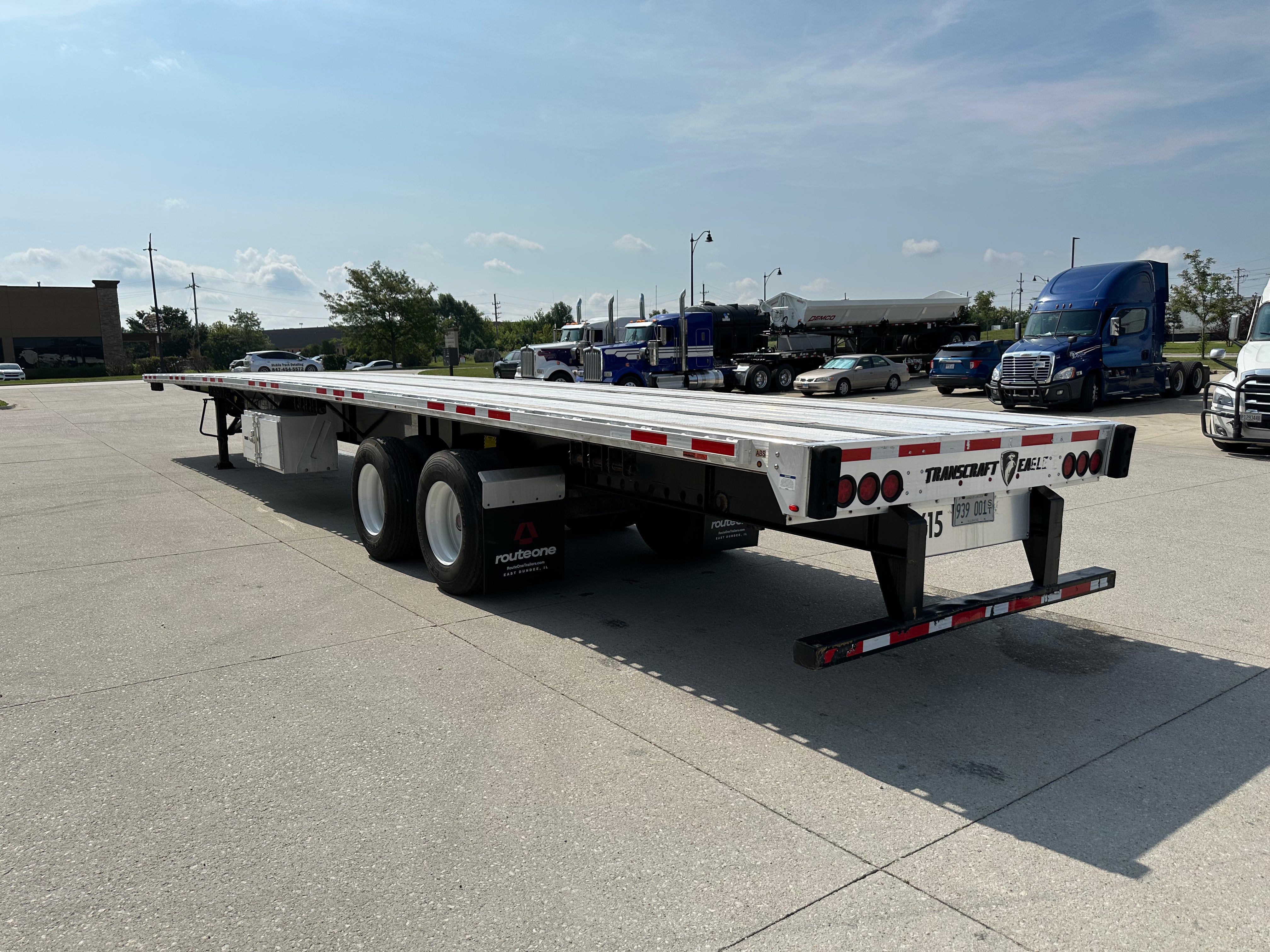2021 Transcraft Eagle 554C Flatbed RAS Route One Trailers