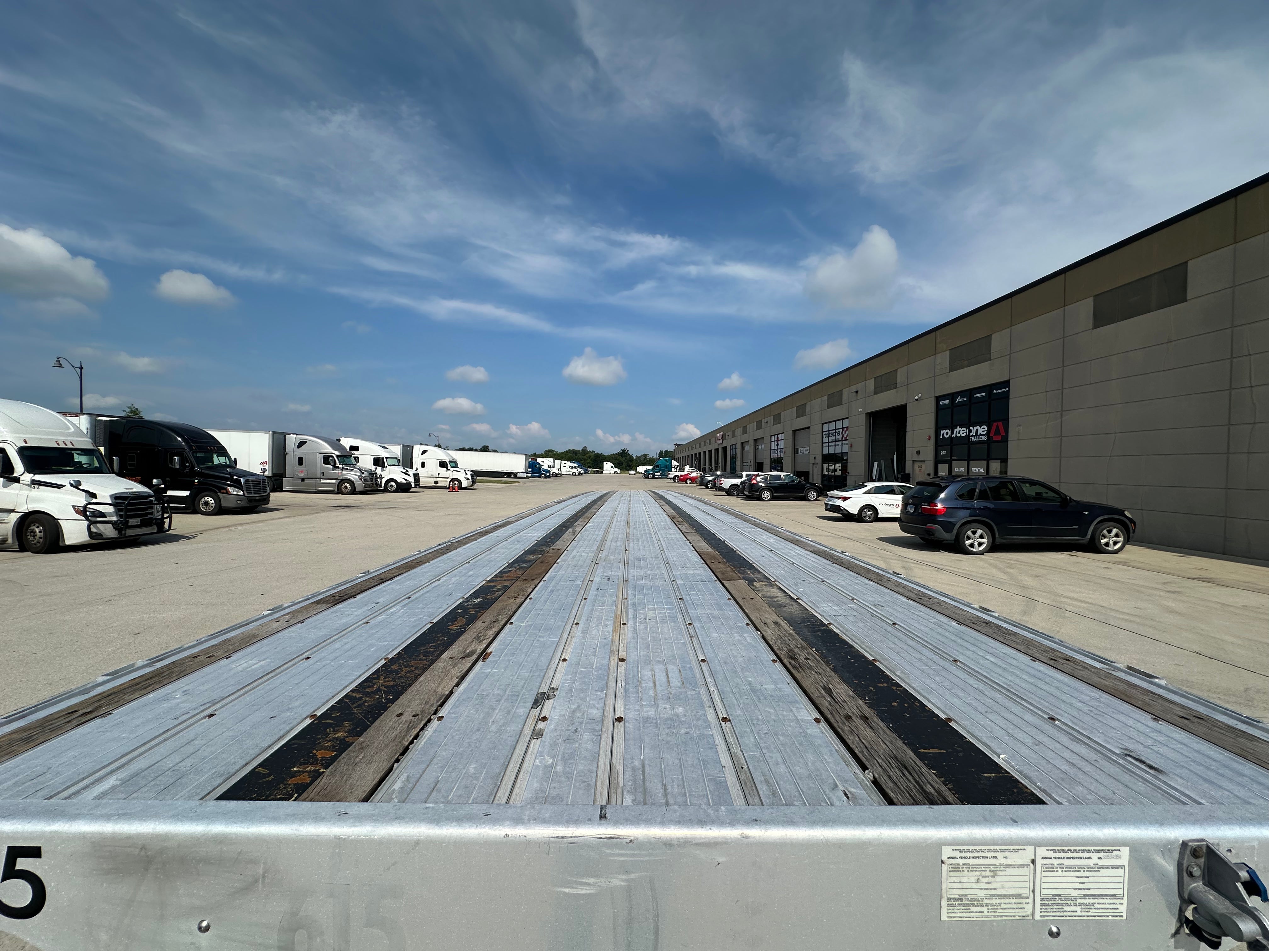 2021 Transcraft Eagle 554C Flatbed RAS Route One Trailers