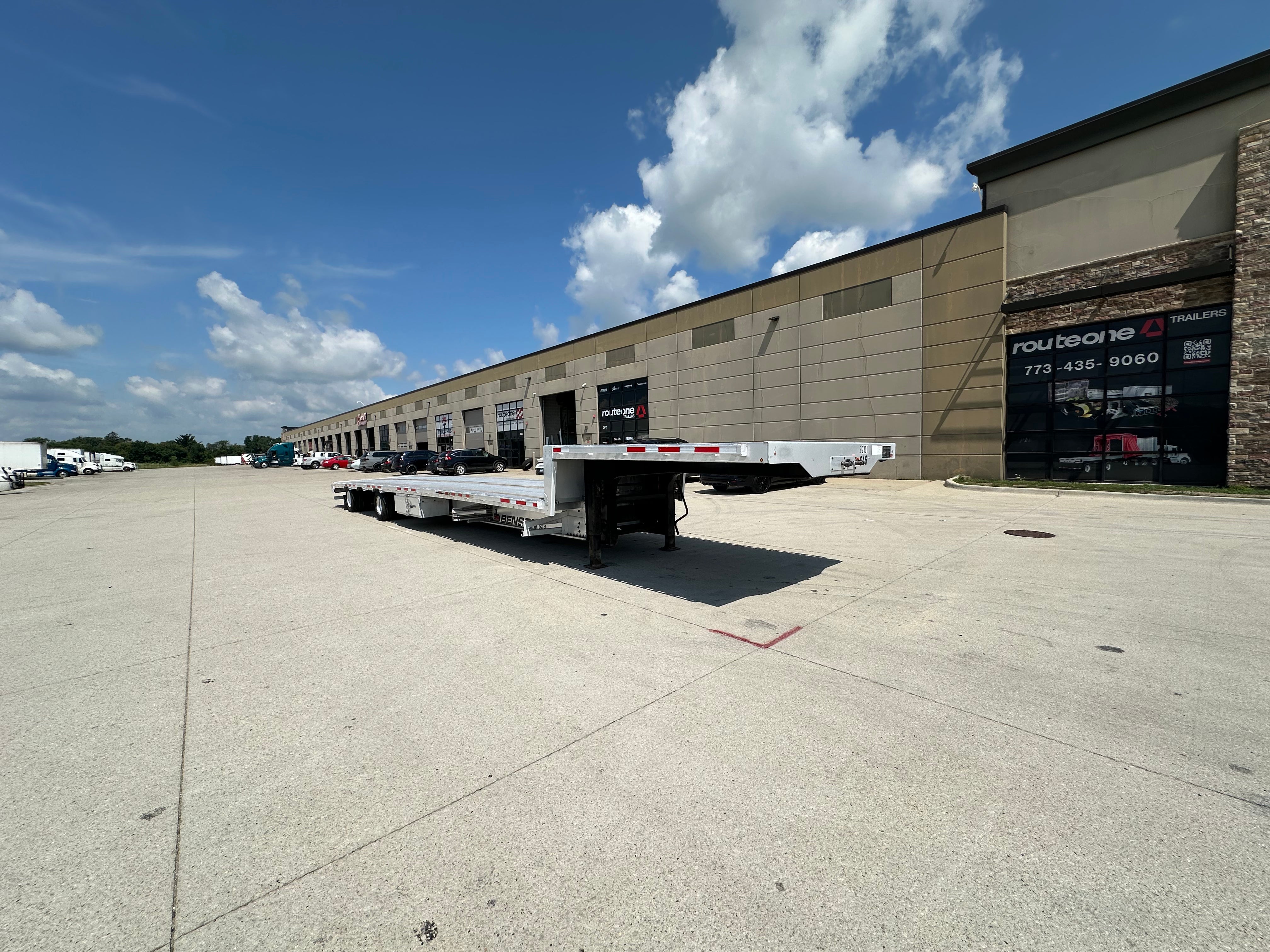 2021 Benson 524A Step Deck Low Pro Route One Trailers