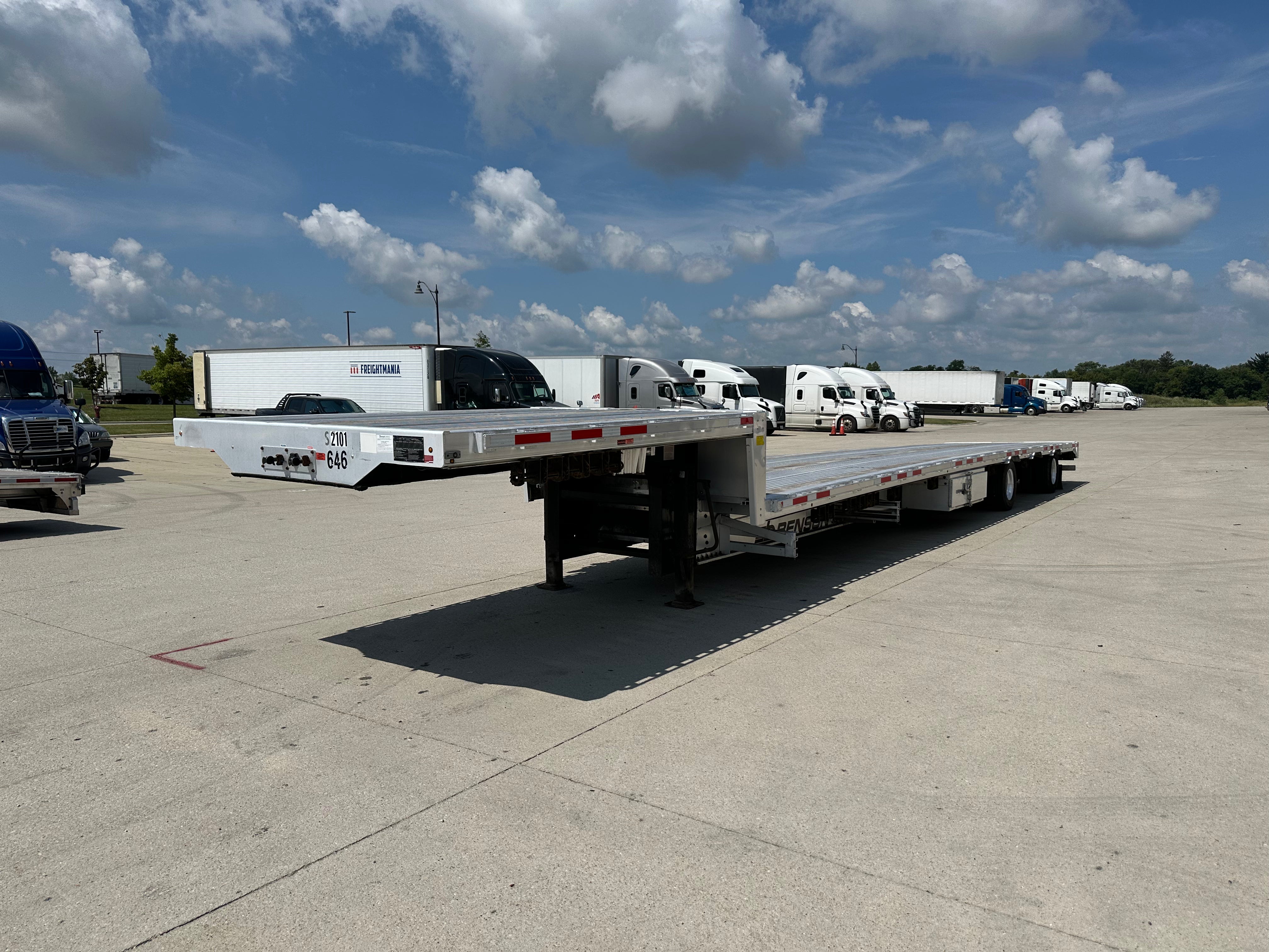 2021 Benson 524A Step Deck Low Pro Route One Trailers