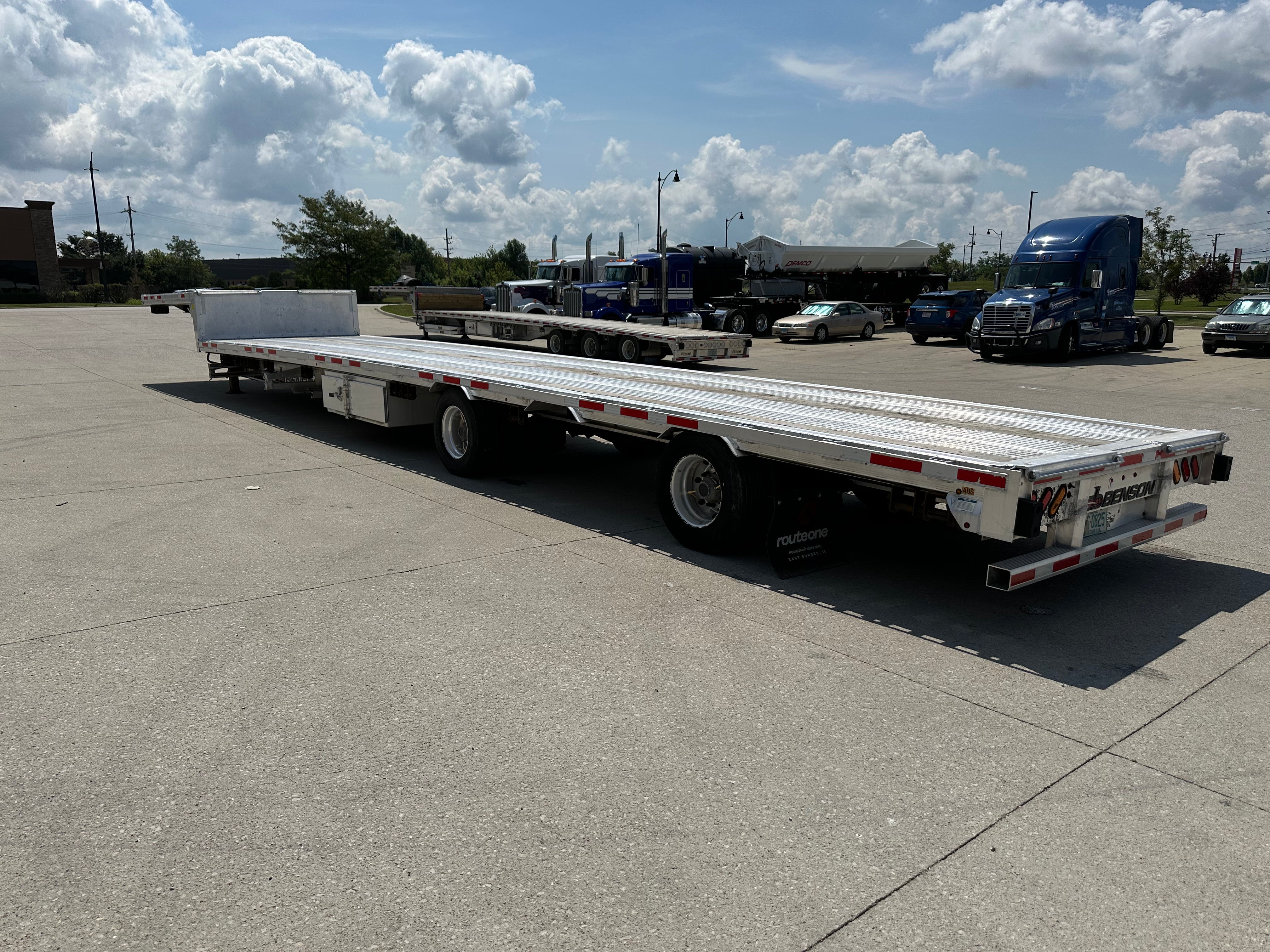 2021 Benson 524A Step Deck Low Pro Route One Trailers