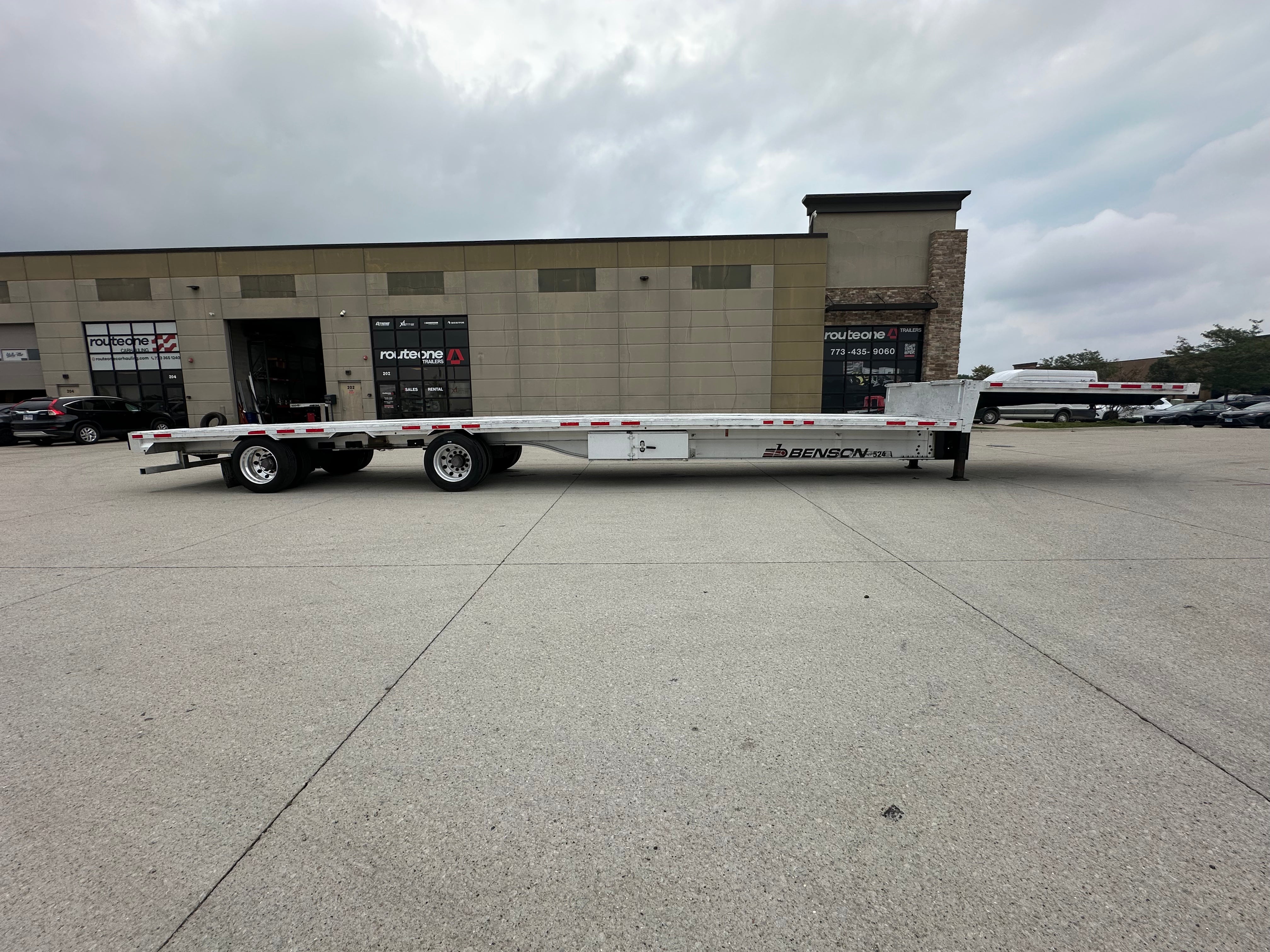 2021 Benson 524A Step Deck Route One Trailers