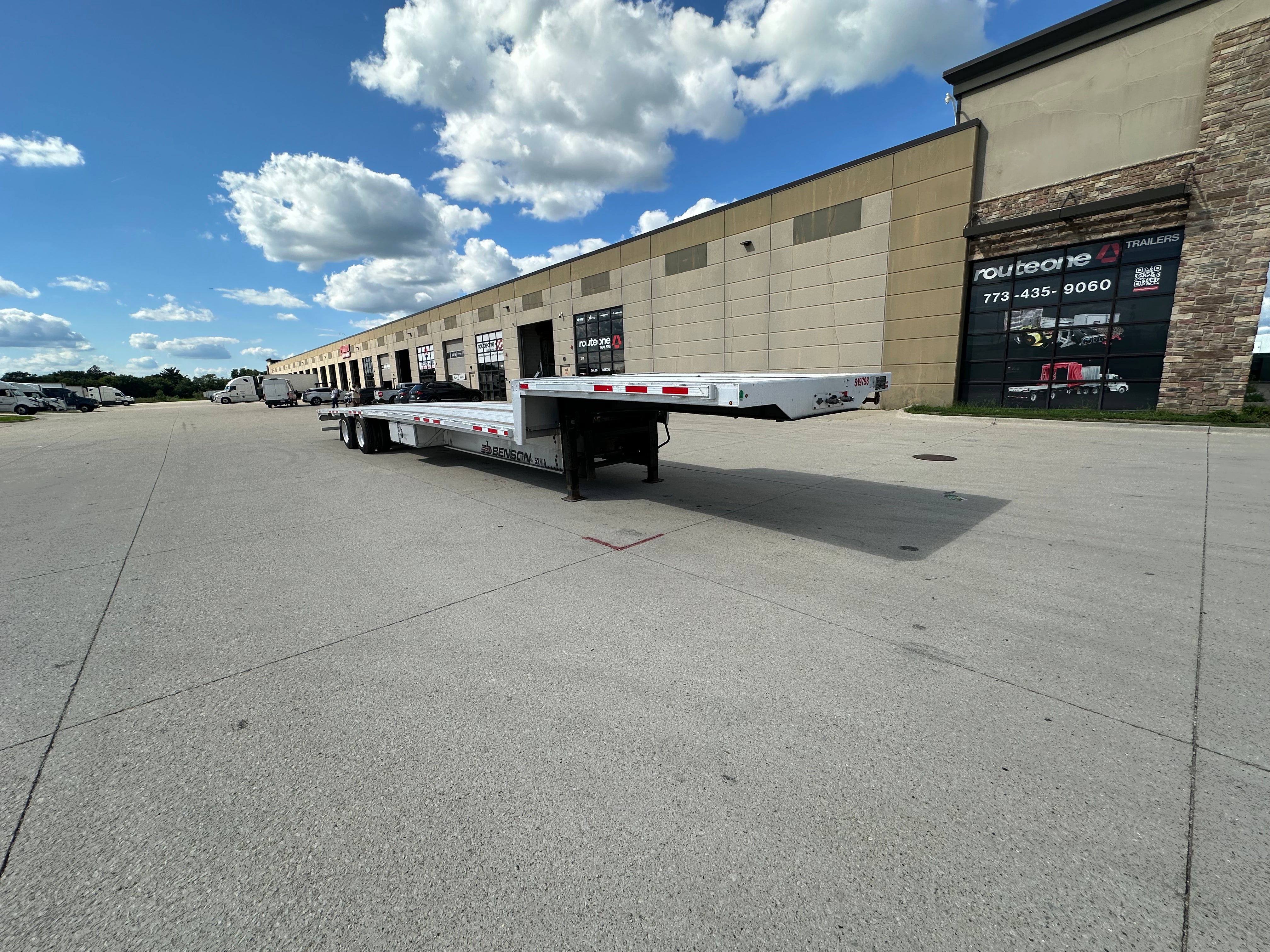 2021 Benson 524A Step Deck Route One Trailers