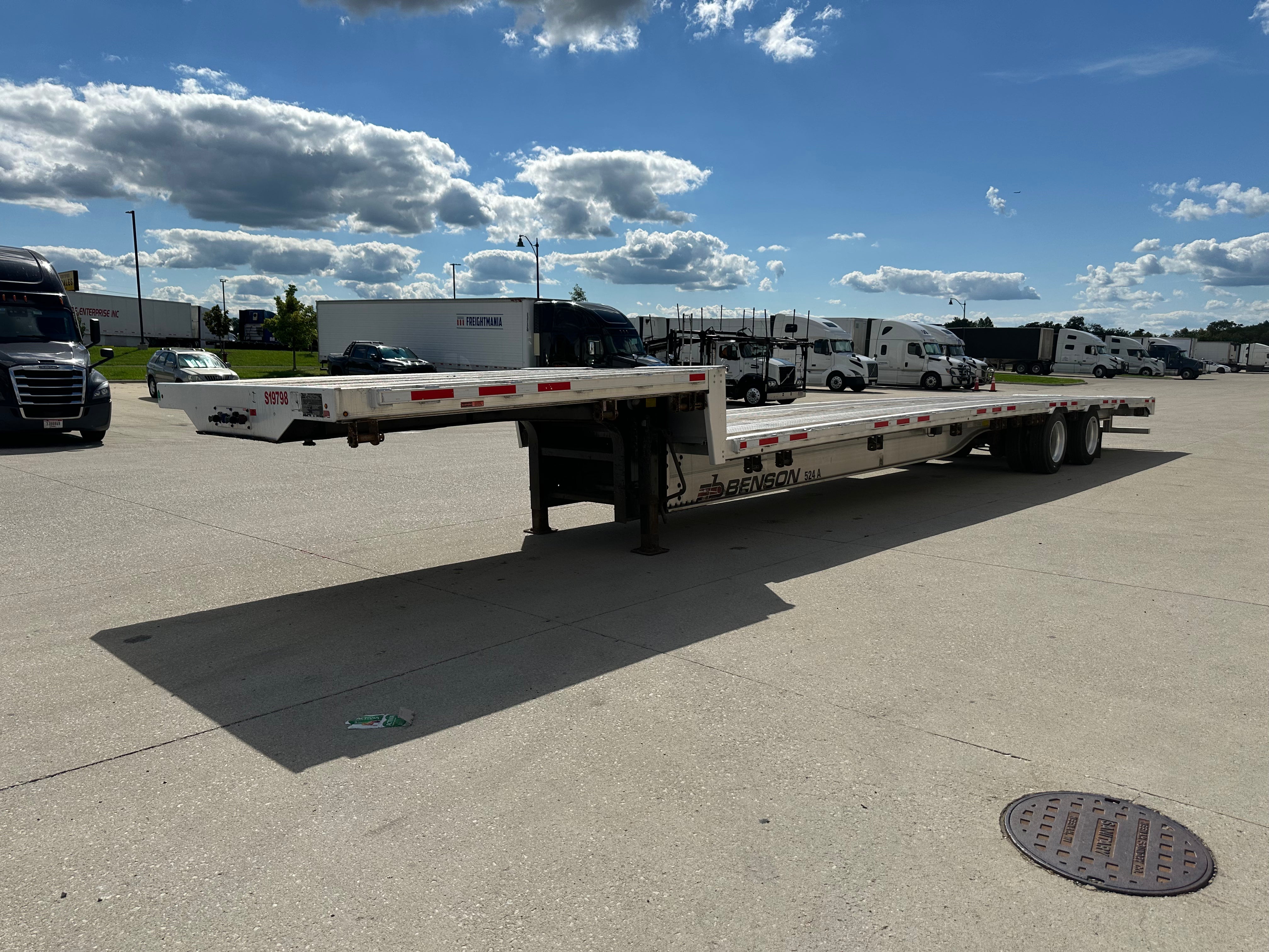 2021 Benson 524A Step Deck Route One Trailers